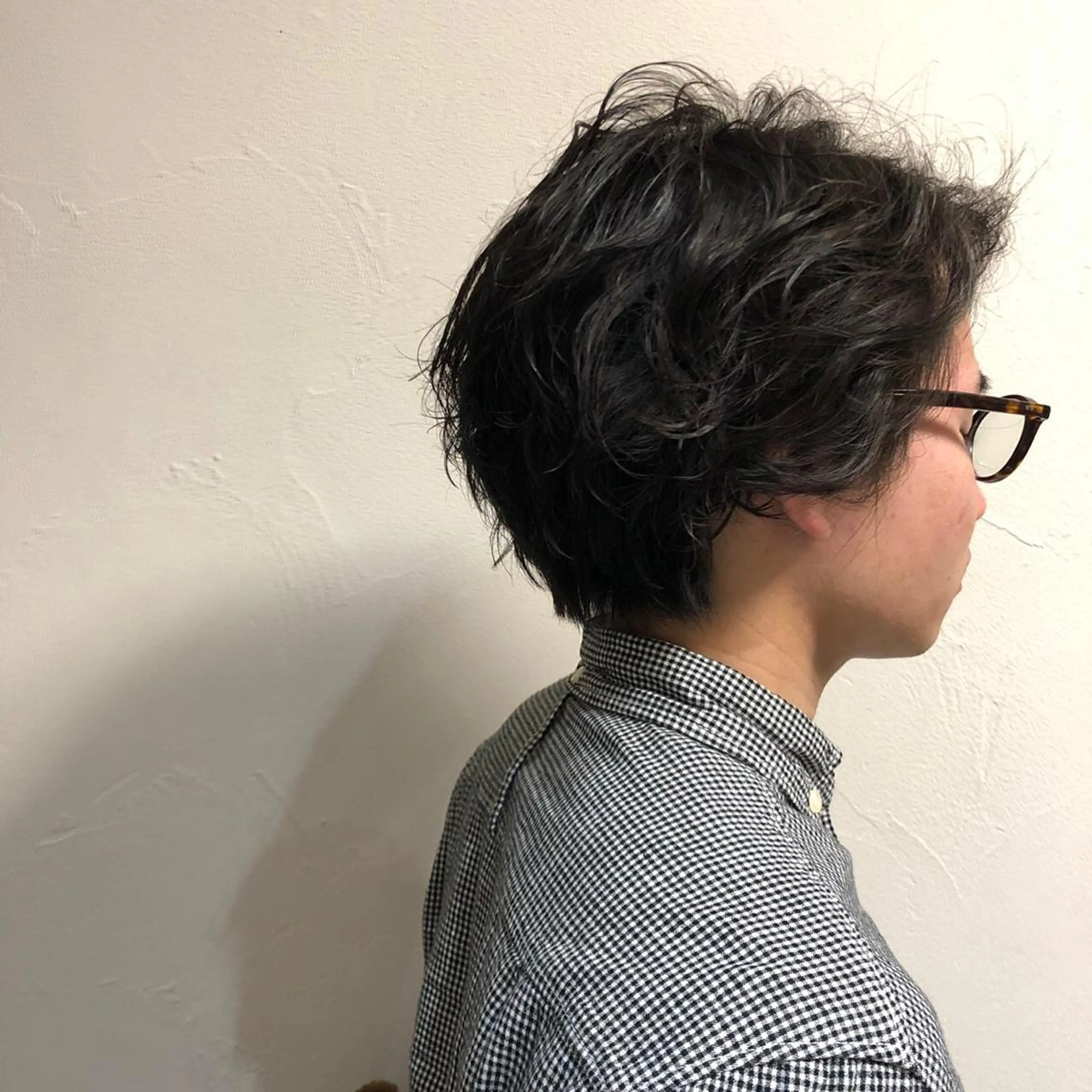 パーマ メンズ カット パーマ 柏メンズカットパーマ NO.1タイチのヘアスタイル