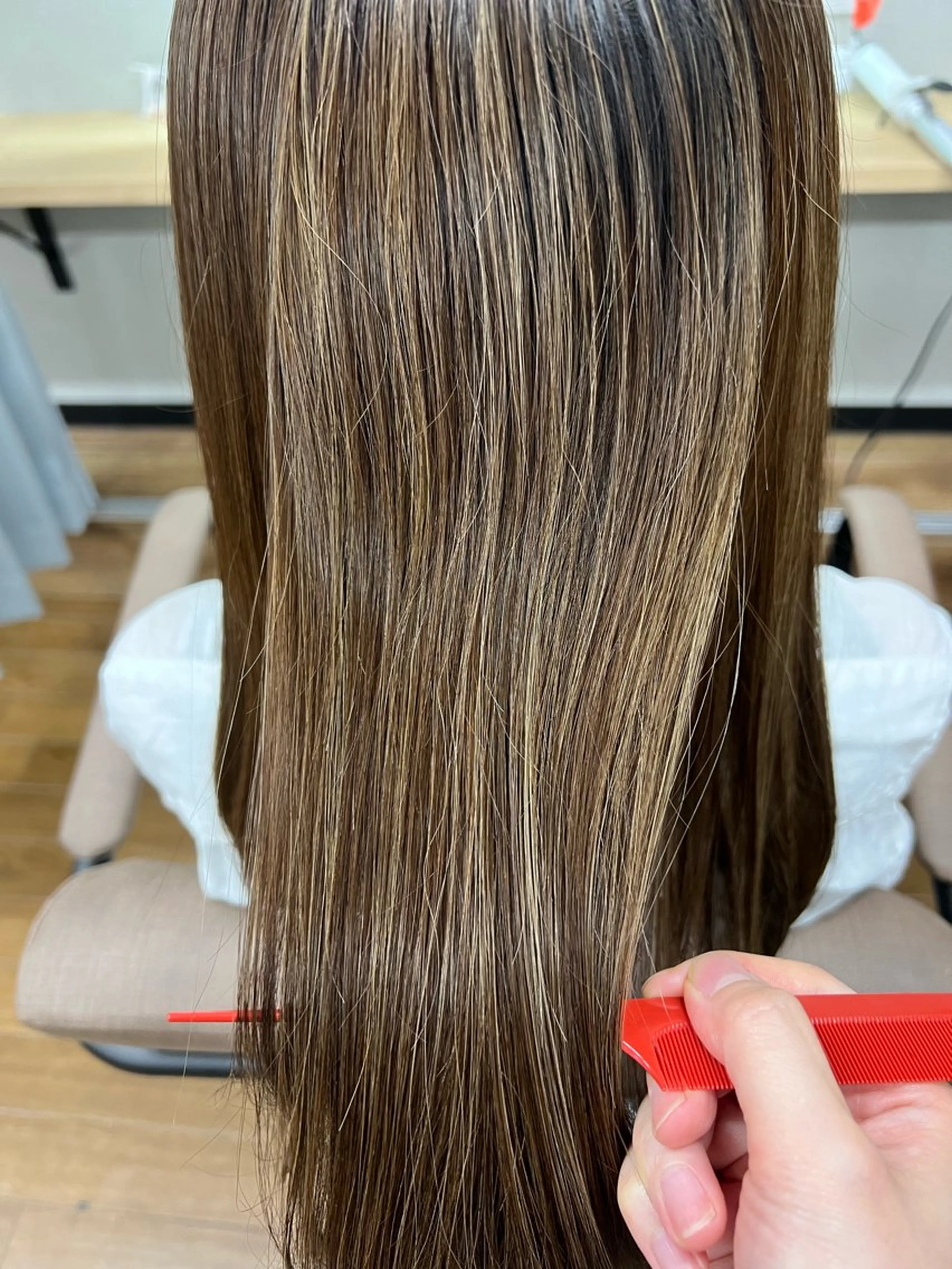 髪質改善縮毛矯正のみの写真