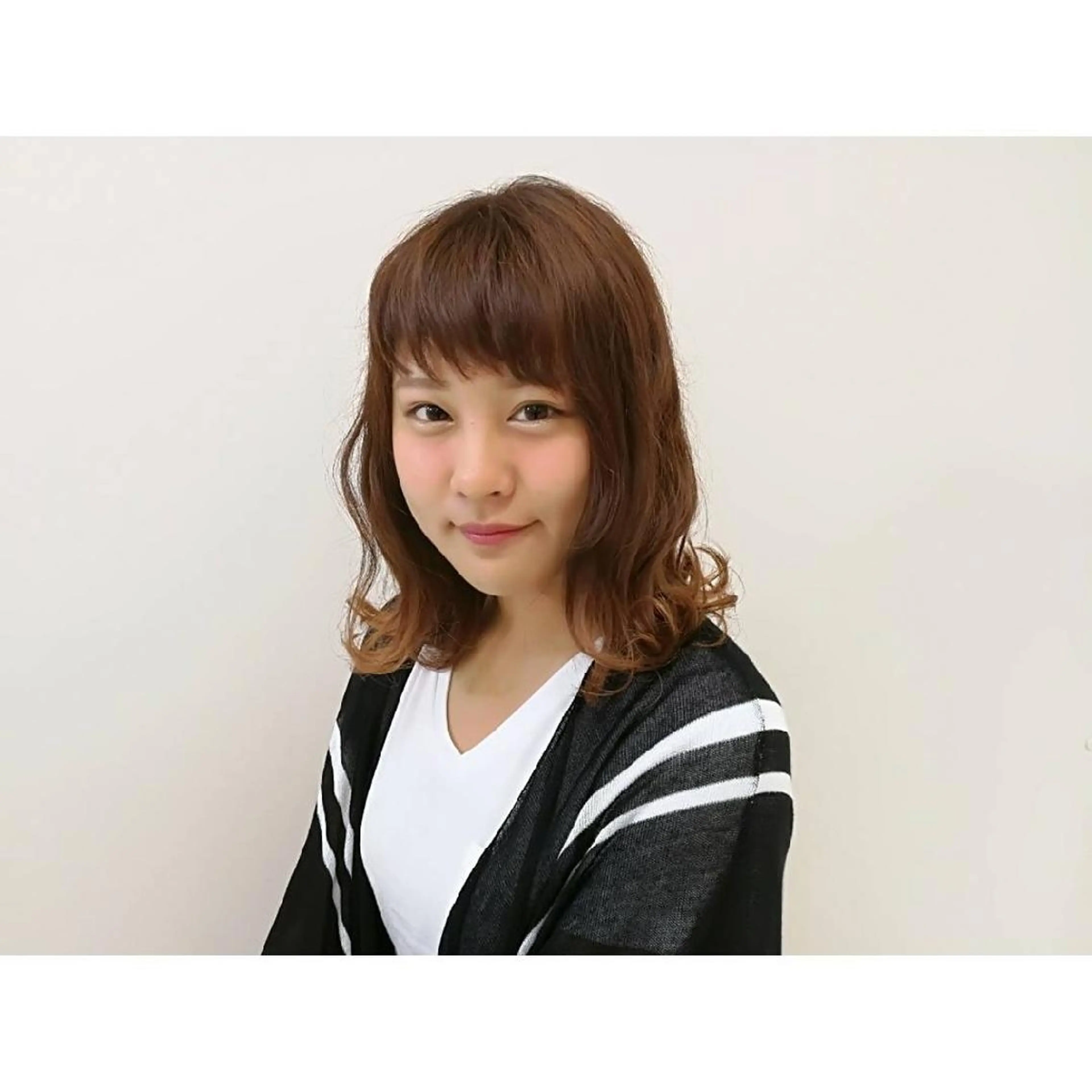 ミディアム カラー グラデーションカラー 生田 博紀のヘアスタイル