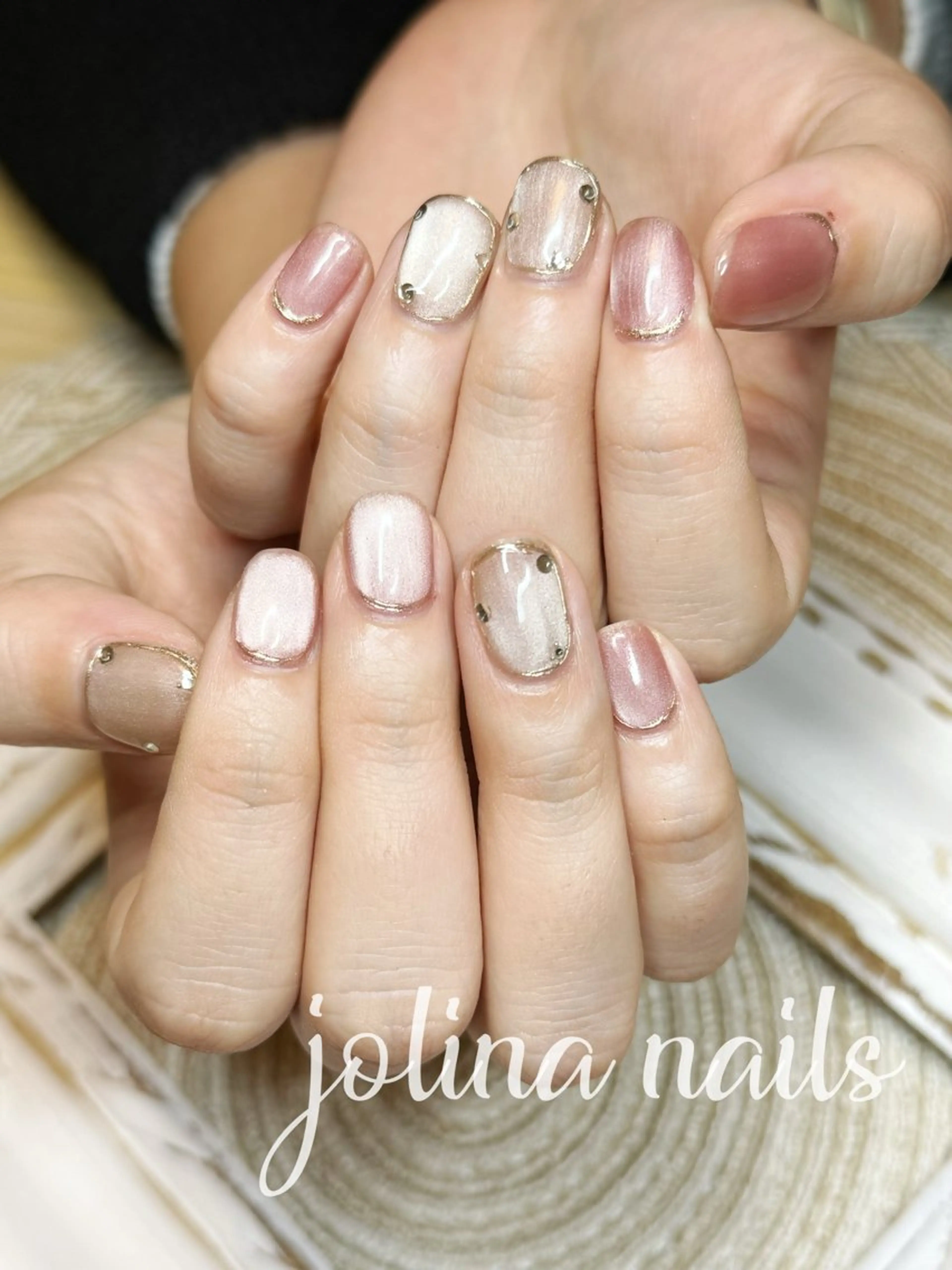 ネイル スカルプネイル ネイルチップ ハンドネイル jolina nails鶴見店のネイルデザイン