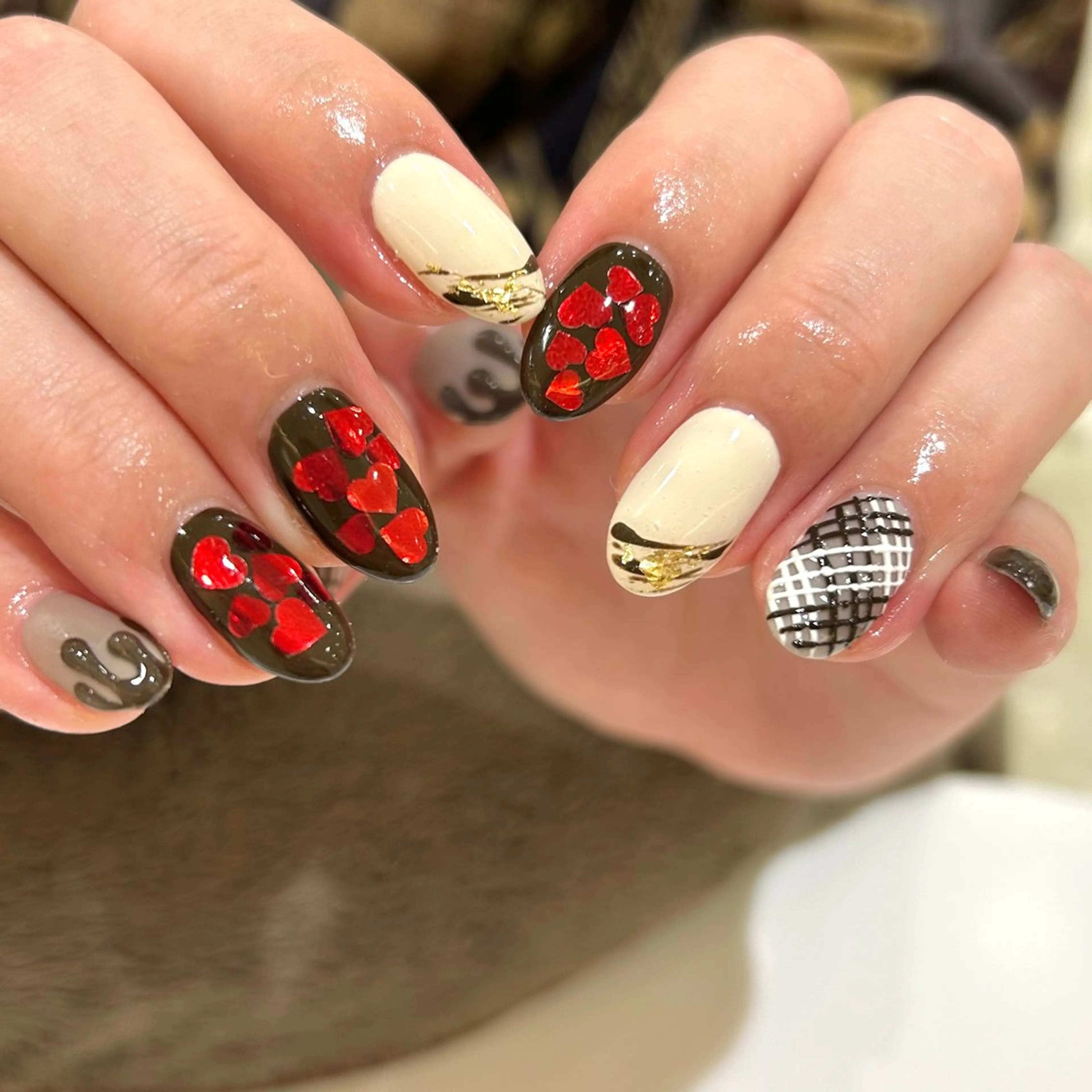 ネイル ハンドネイル 野島 千夏のネイルデザイン