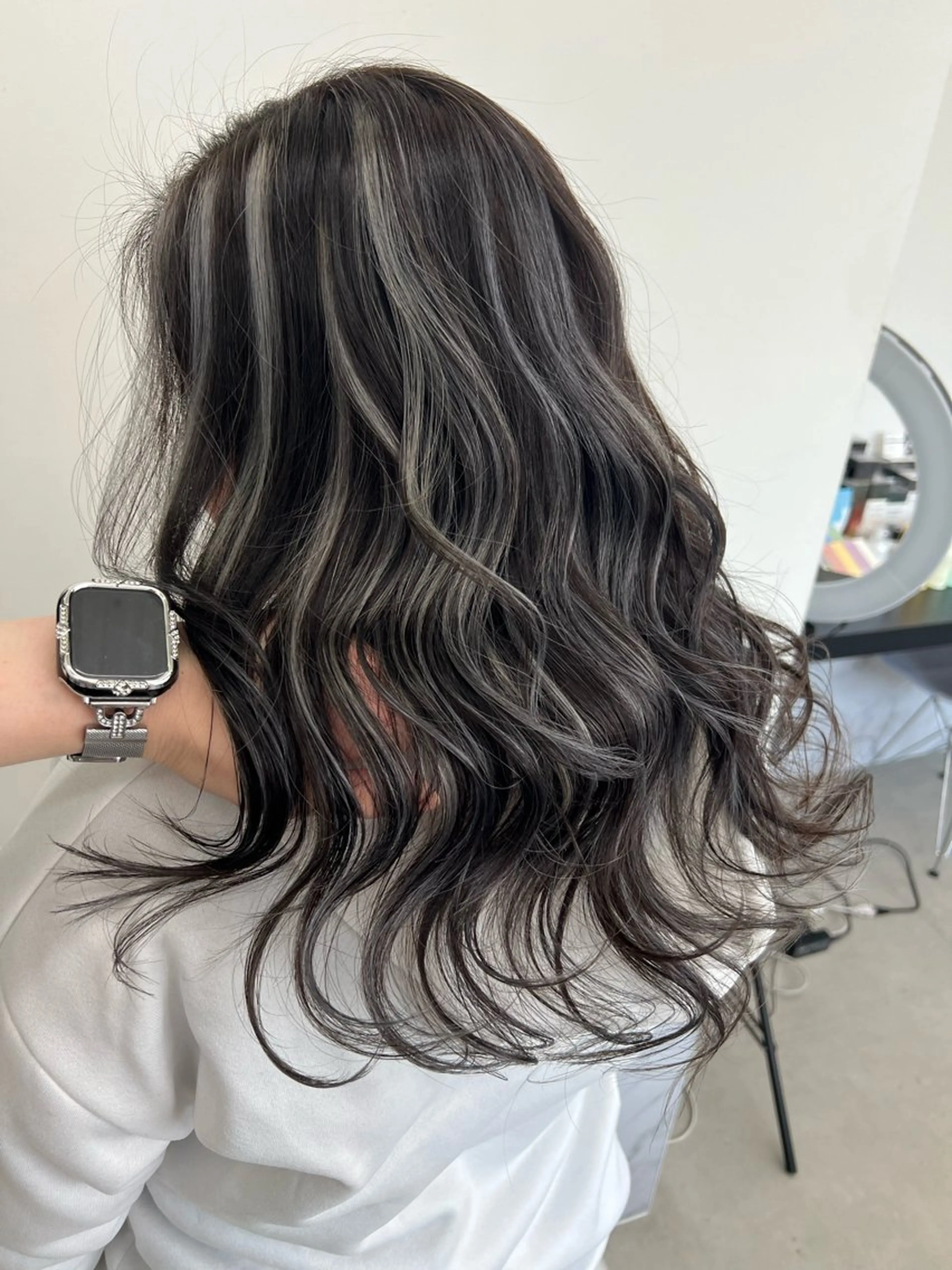 カラー ハイライトカラー ENGOL 名古屋栄所属・萩野下 かきのヘアスタイル