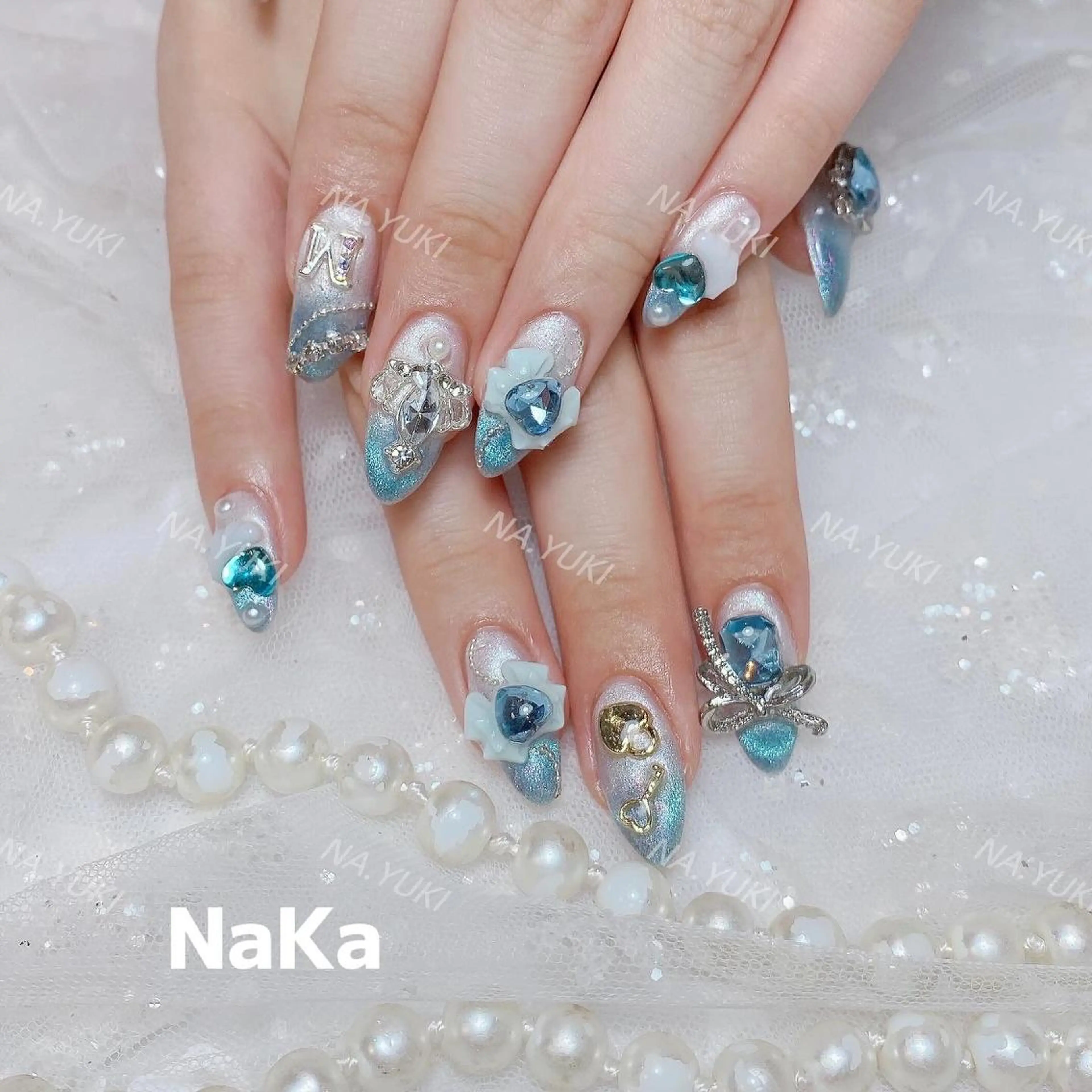 ネイル ハンドネイル ハンドケア YUKI 💗 渋谷店のネイルデザイン