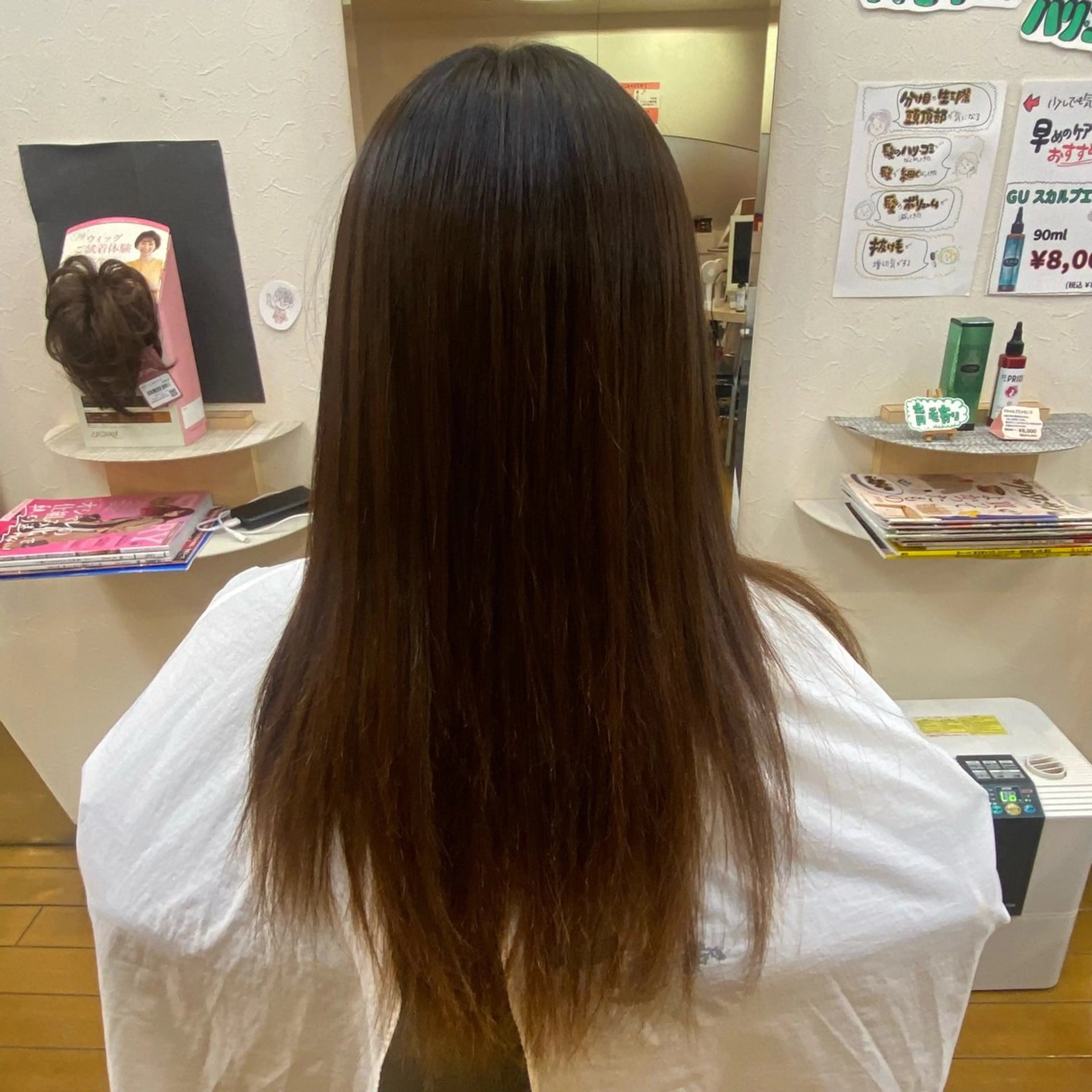 セミロング 縮毛矯正 縮毛矯正 HAIR&MAKE   HATSU所属・縮毛矯正モデル募集 美容室HATSUのヘアスタイル