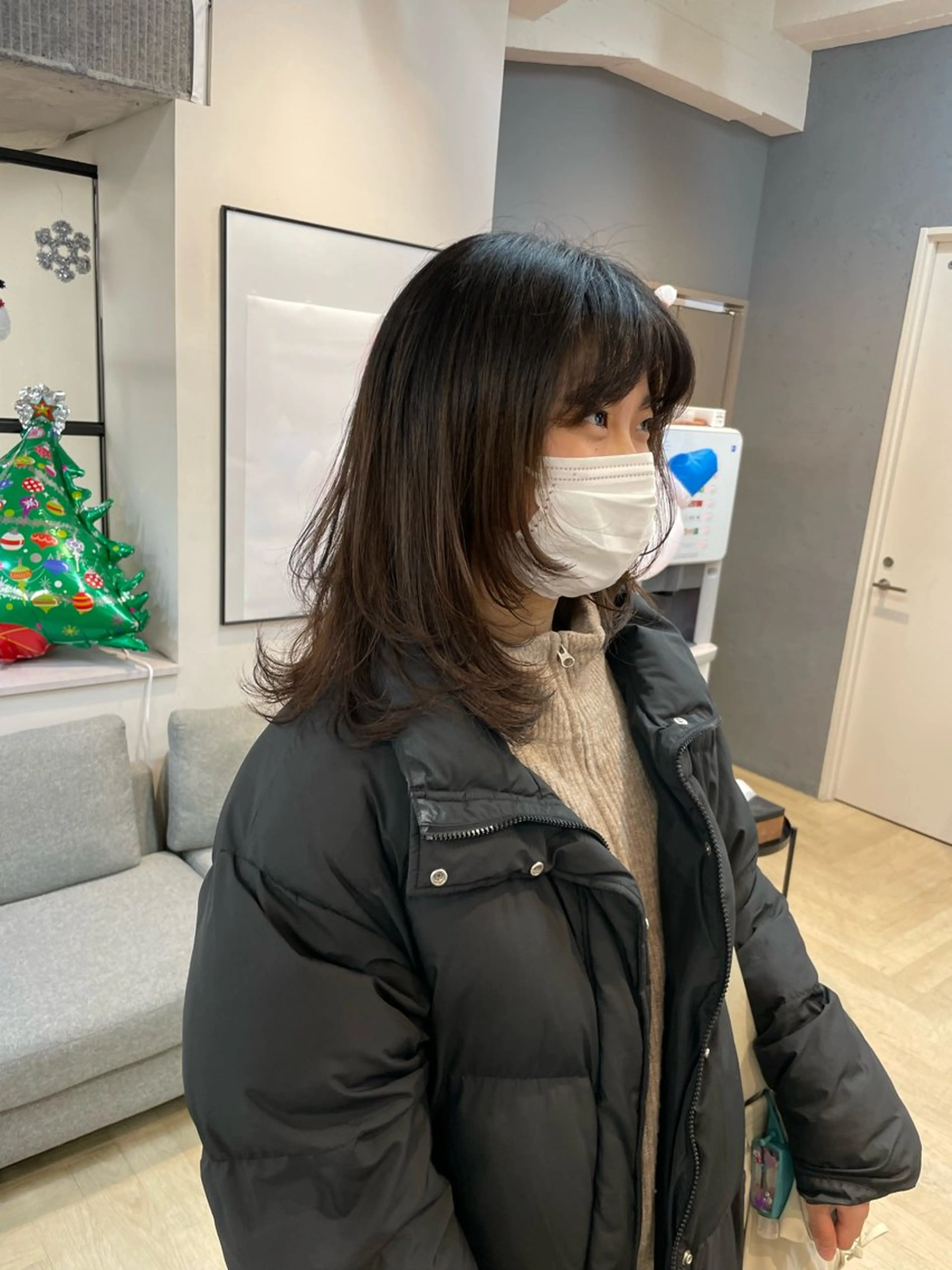 ミディアム akane .のヘアスタイル