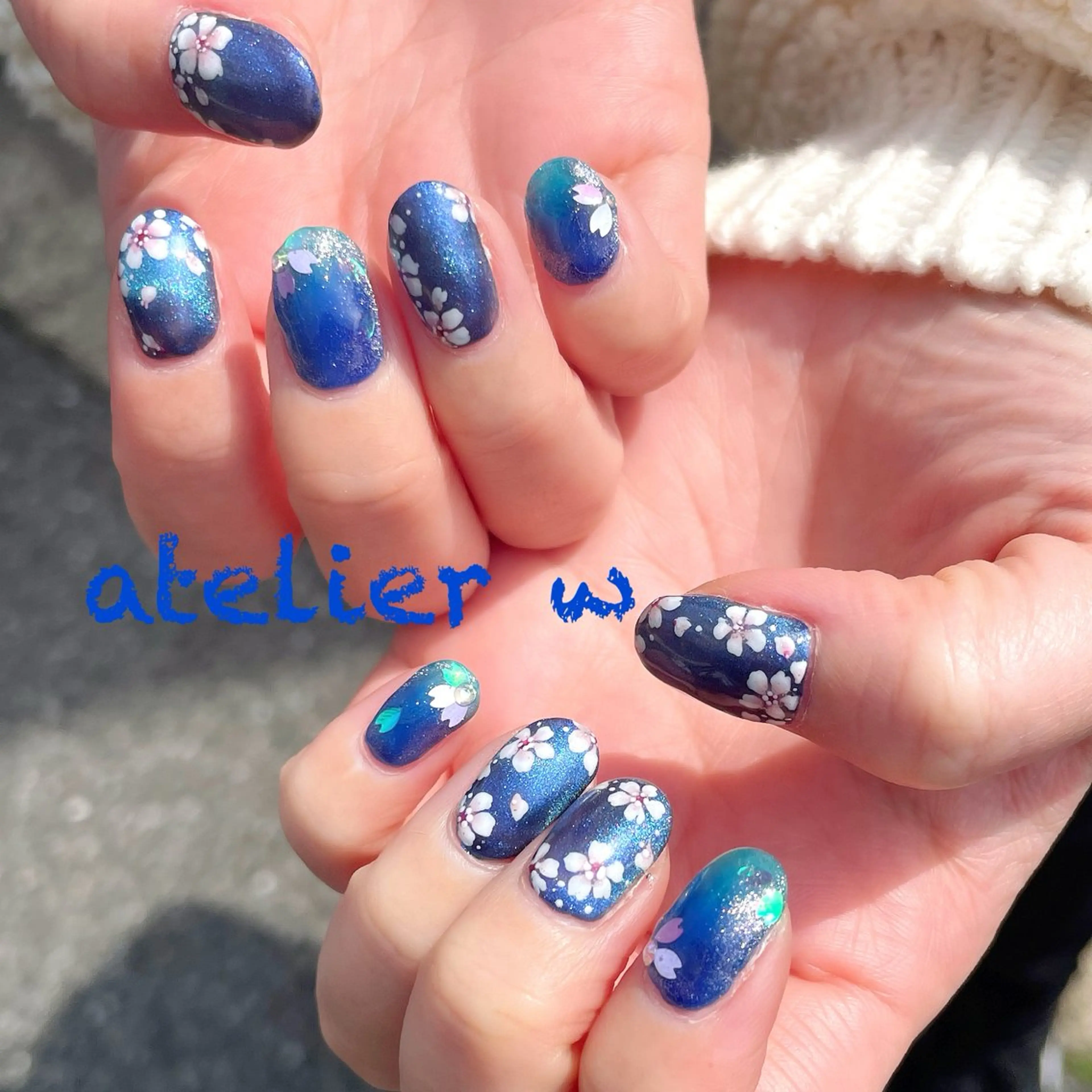 ネイル atelier w/tetoro所属・高橋 わかなのネイルデザイン