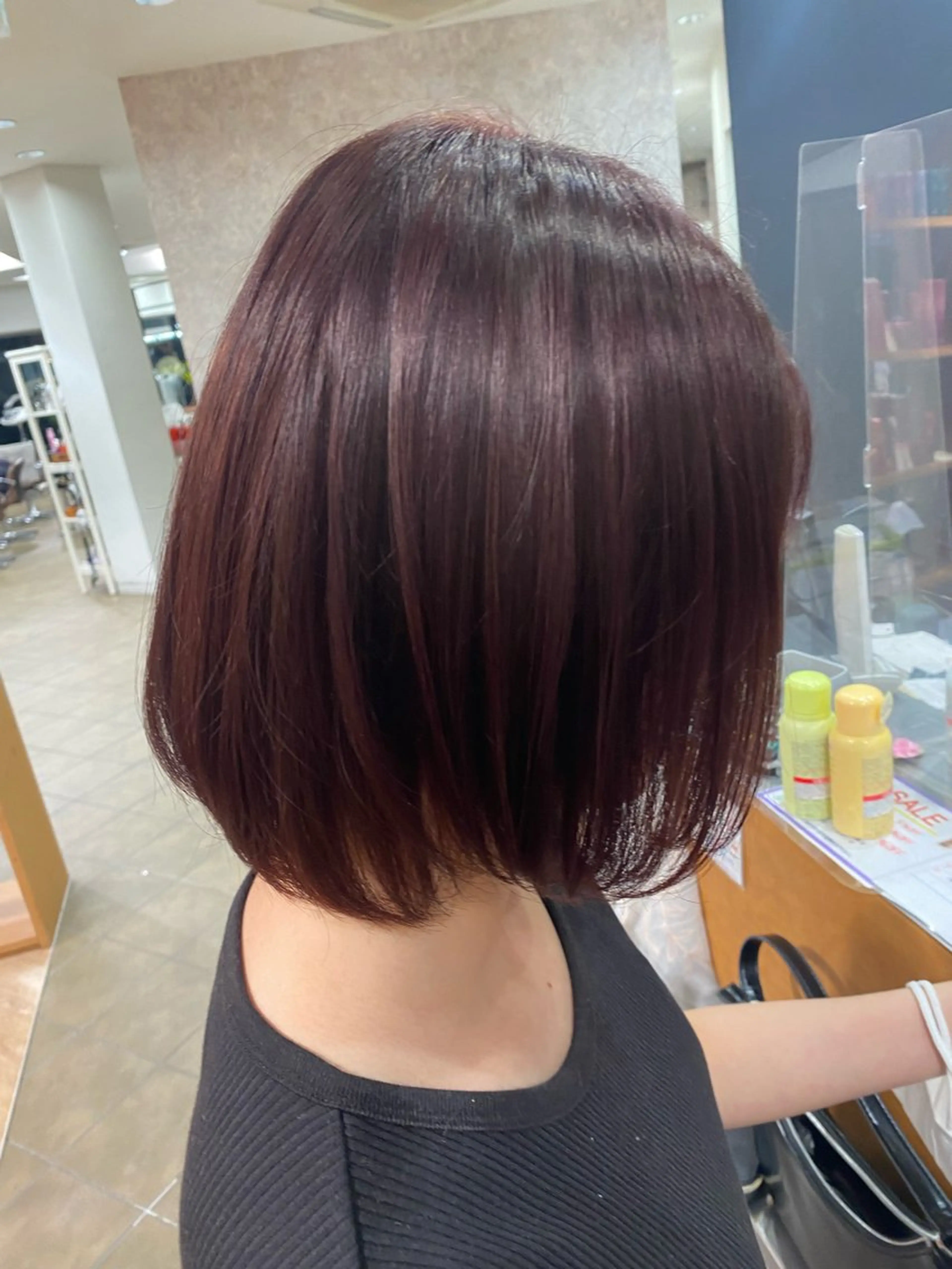 カラー みやもと みくのヘアスタイル