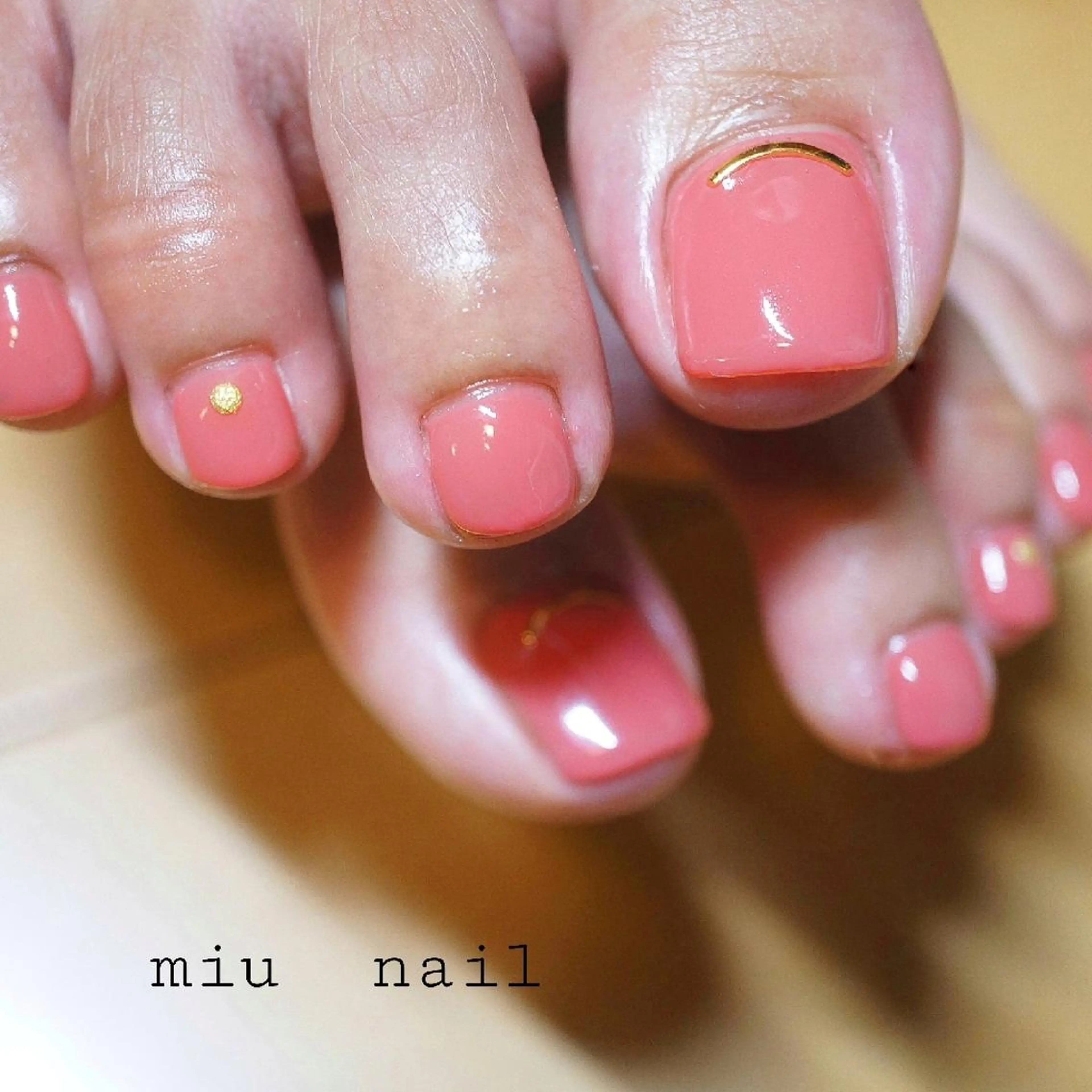 ネイル シンプルネイル MIU  Nail所属・MIU  nailのネイルデザイン