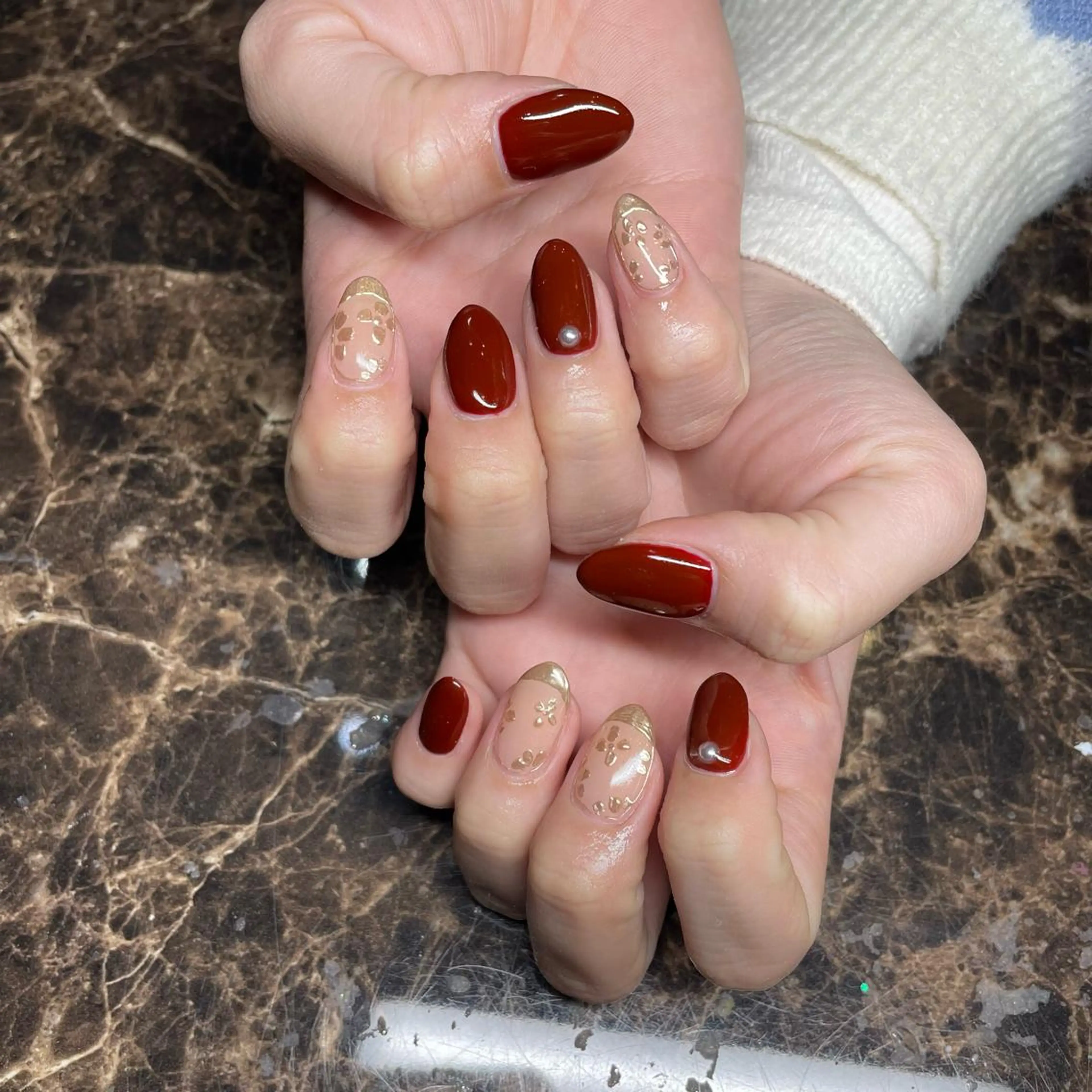 ネイル ハンドネイル IROHA Nail 堺雛薫のネイルデザイン