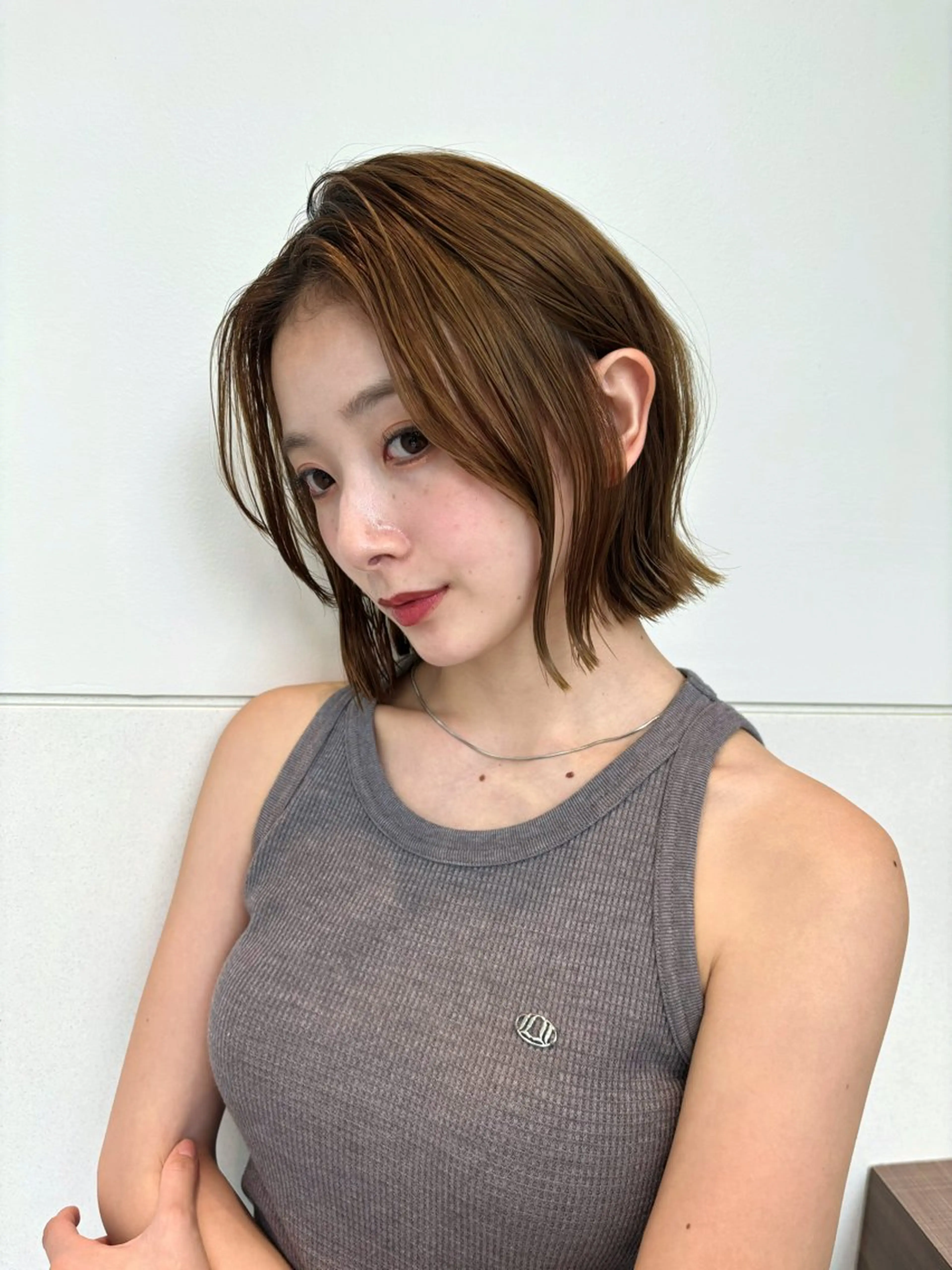 ミディアム パーマ くびれヘア くせ毛 似合わせカット ストレートパーマ カット 縮毛矯正 トリートメント 🍀本格ヘッドスパ 👑髪質改善🍀英司のヘアスタイル