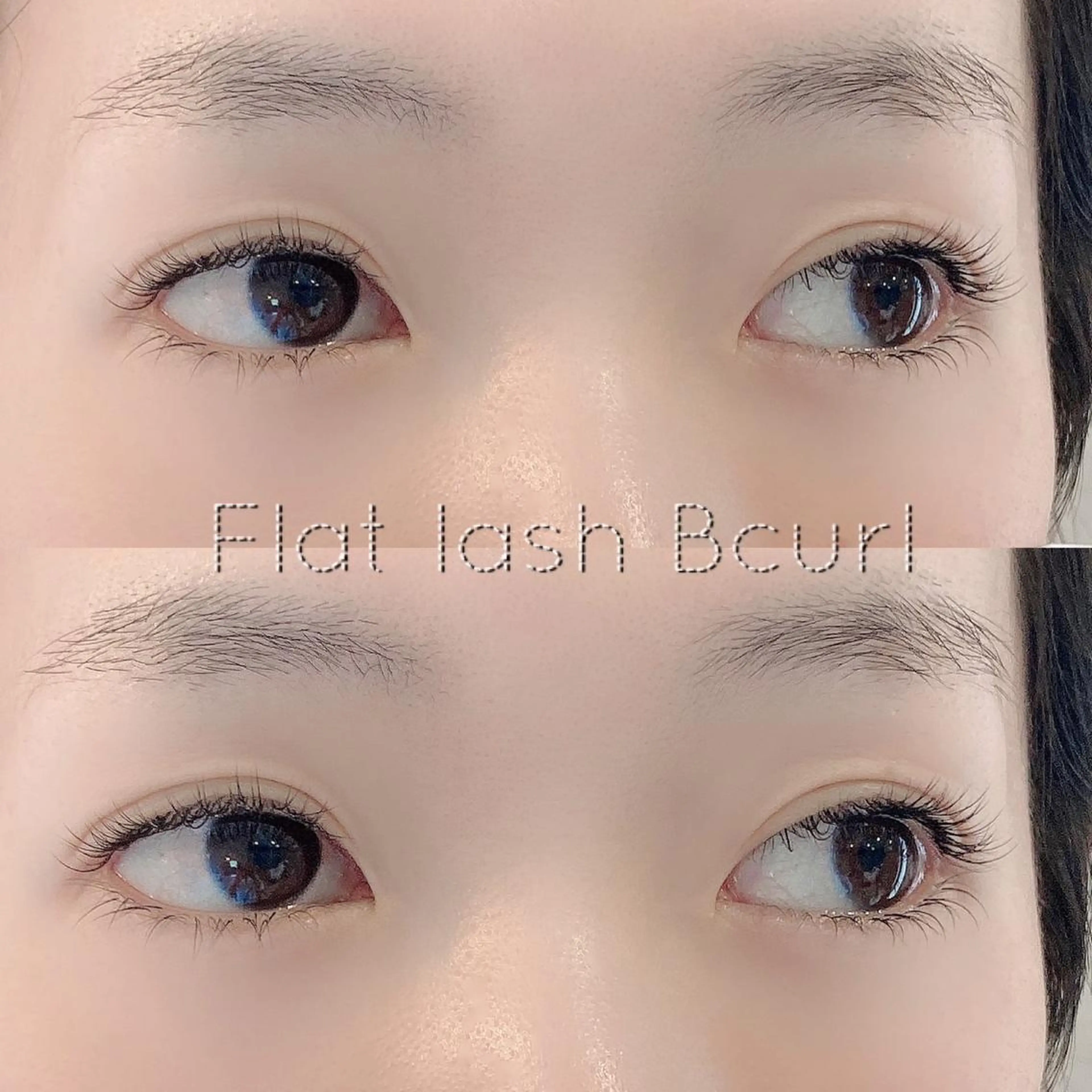 マツエク・マツパ フラットラッシュ 1席のみサロンvi ctoriaeyeの眉毛・アイブロウイメージ