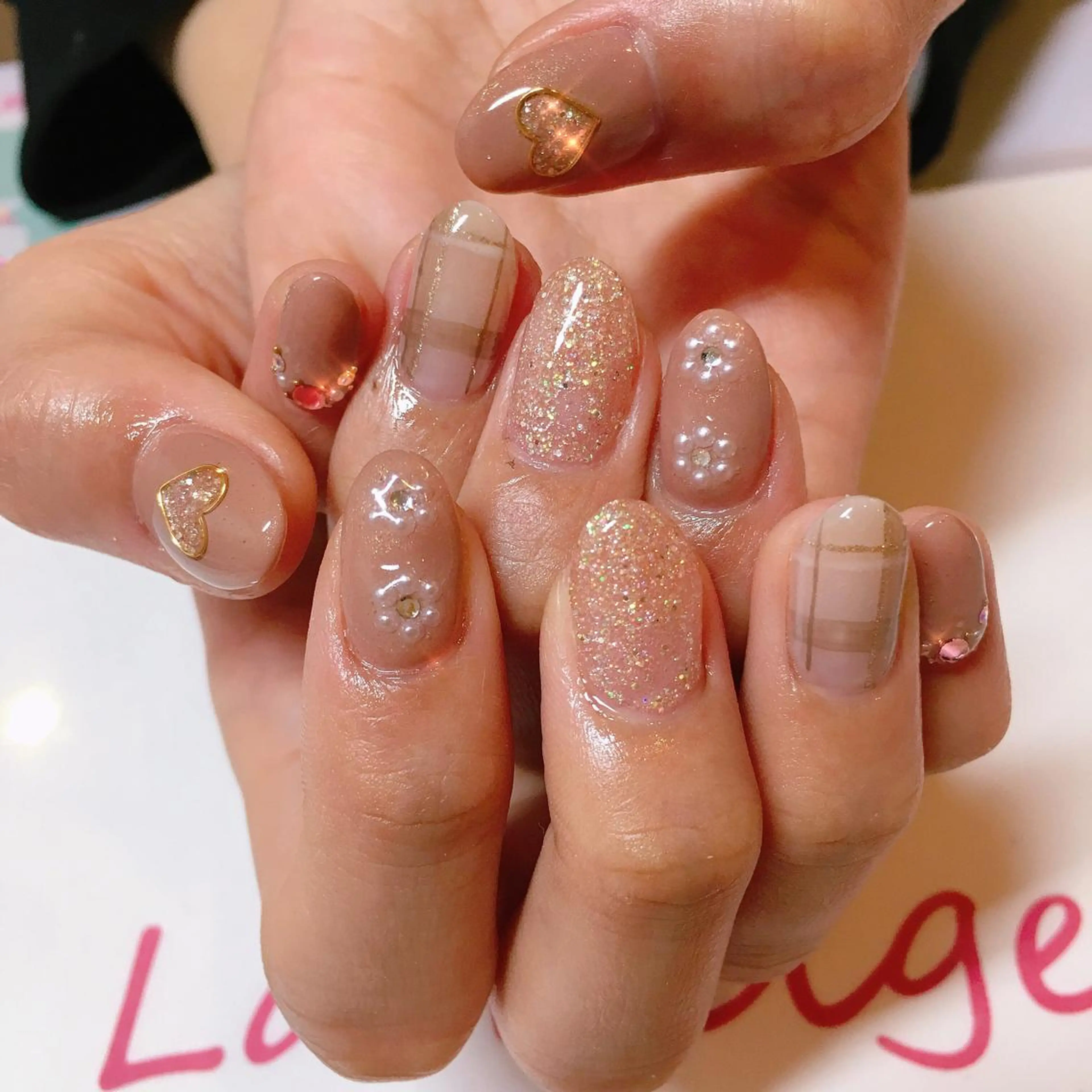 ネイル La neige* yuki 🥯🍑のネイルデザイン