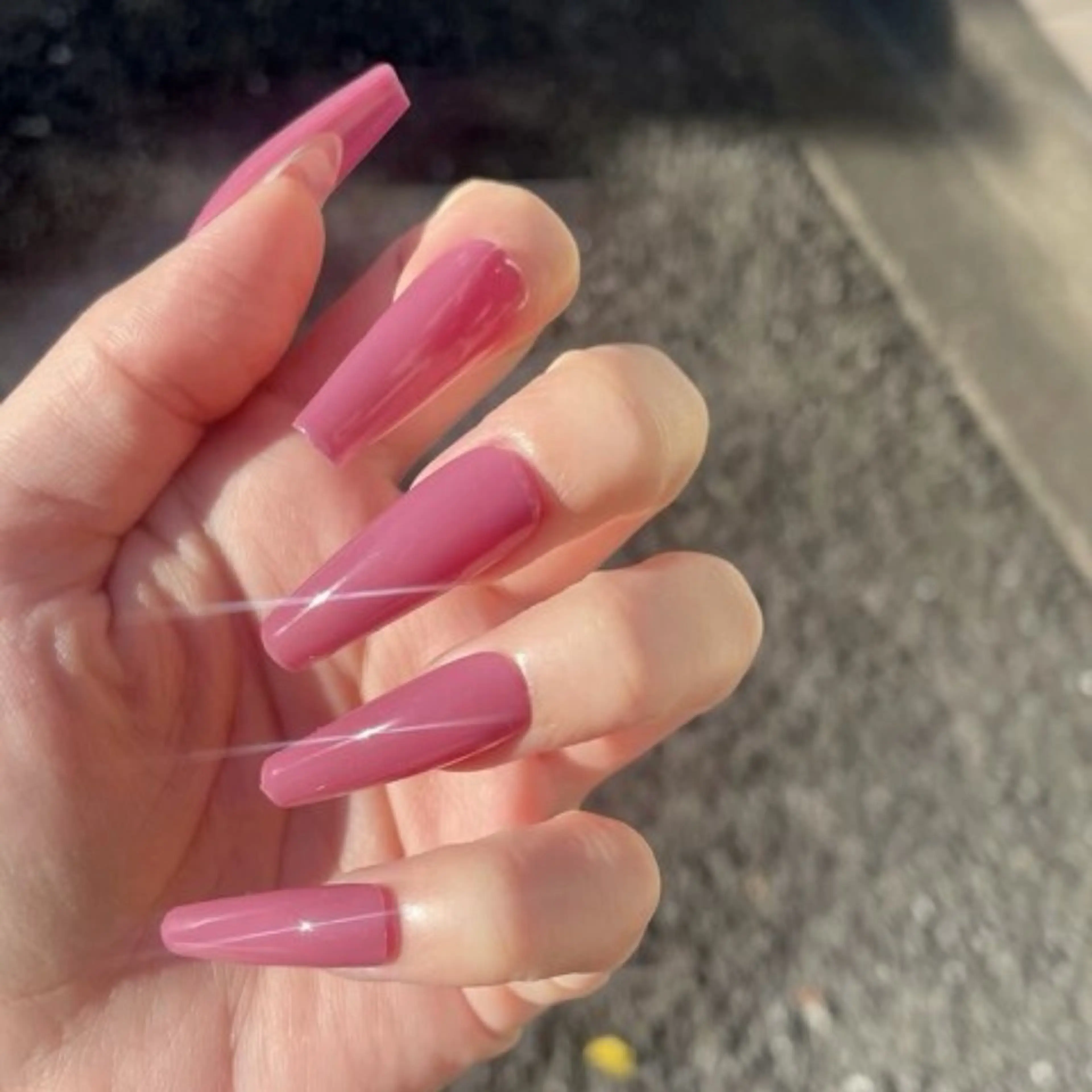 ネイル ジェルネイル ワンカラーネイル ハンドネイル DL・BEAUTY 府中店のネイルデザイン