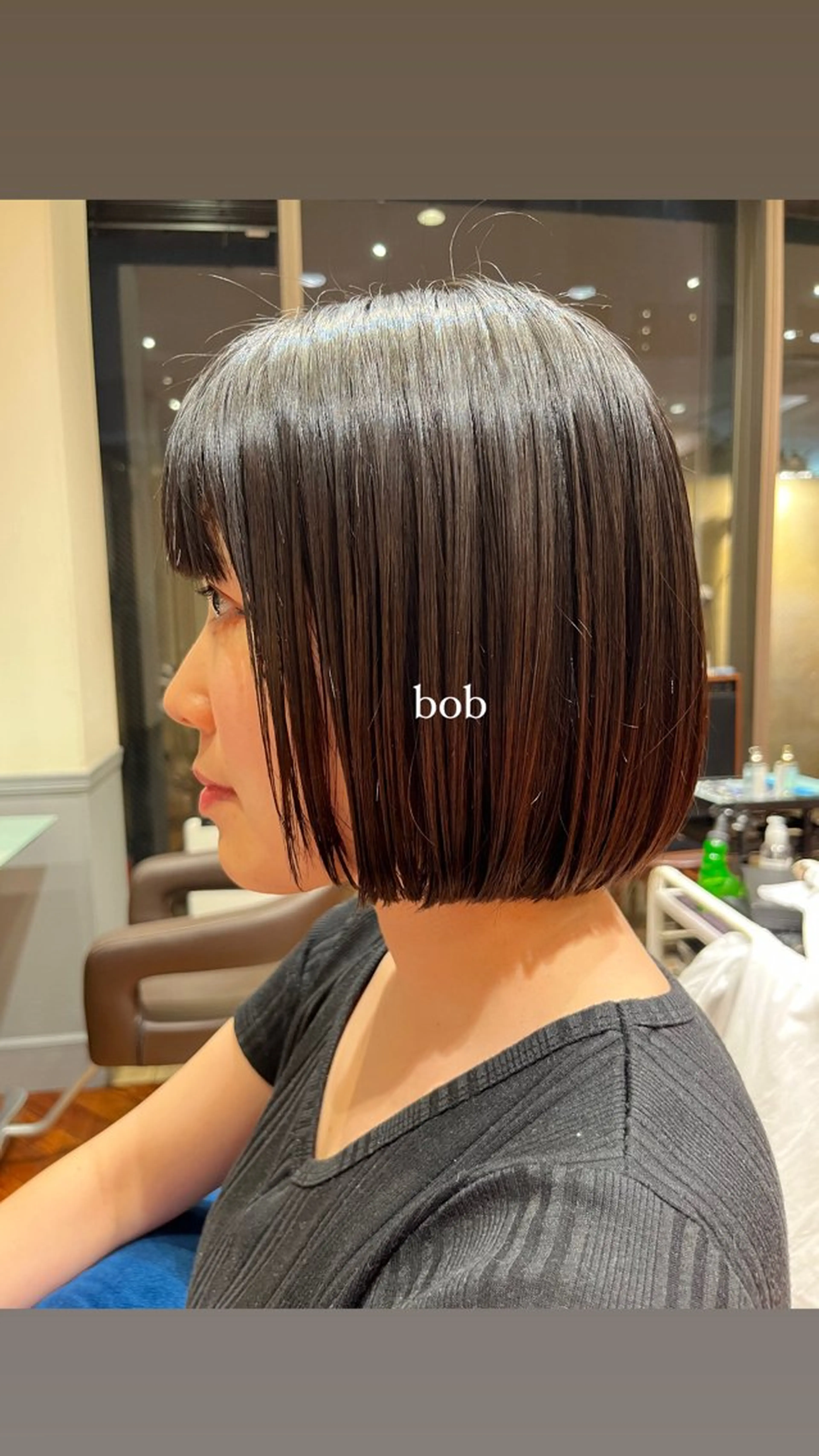 ミディアム ｼｮｰﾄｶｯﾄ 梅田 山下　すみれのヘアスタイル