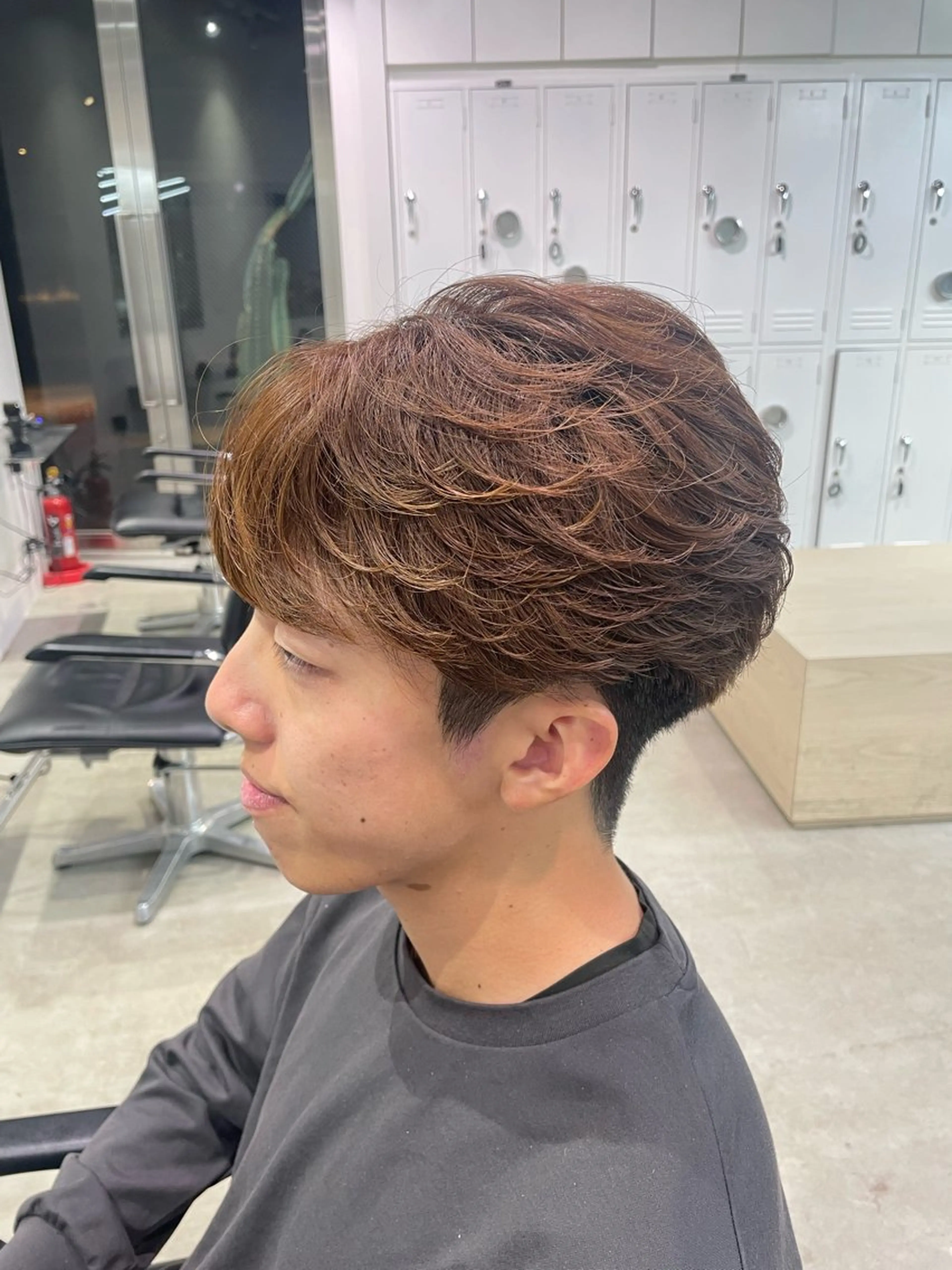 パーマ メンズ カット パーマ fifth天神大名Ⅱ所属・fifth天神 パーマ特化/石橋航海のヘアスタイル