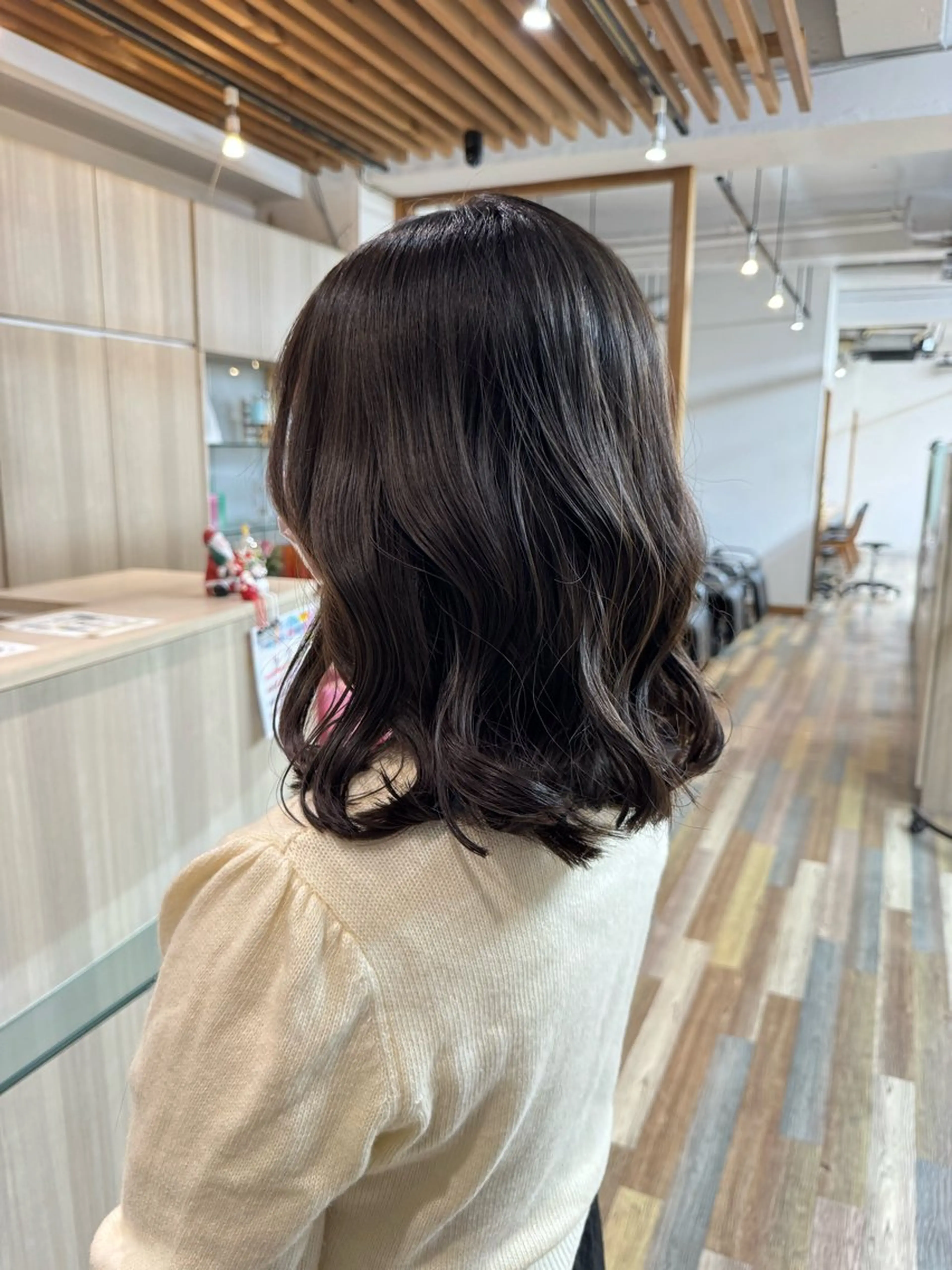 ミディアム りんたろー /縮毛矯正のヘアスタイル