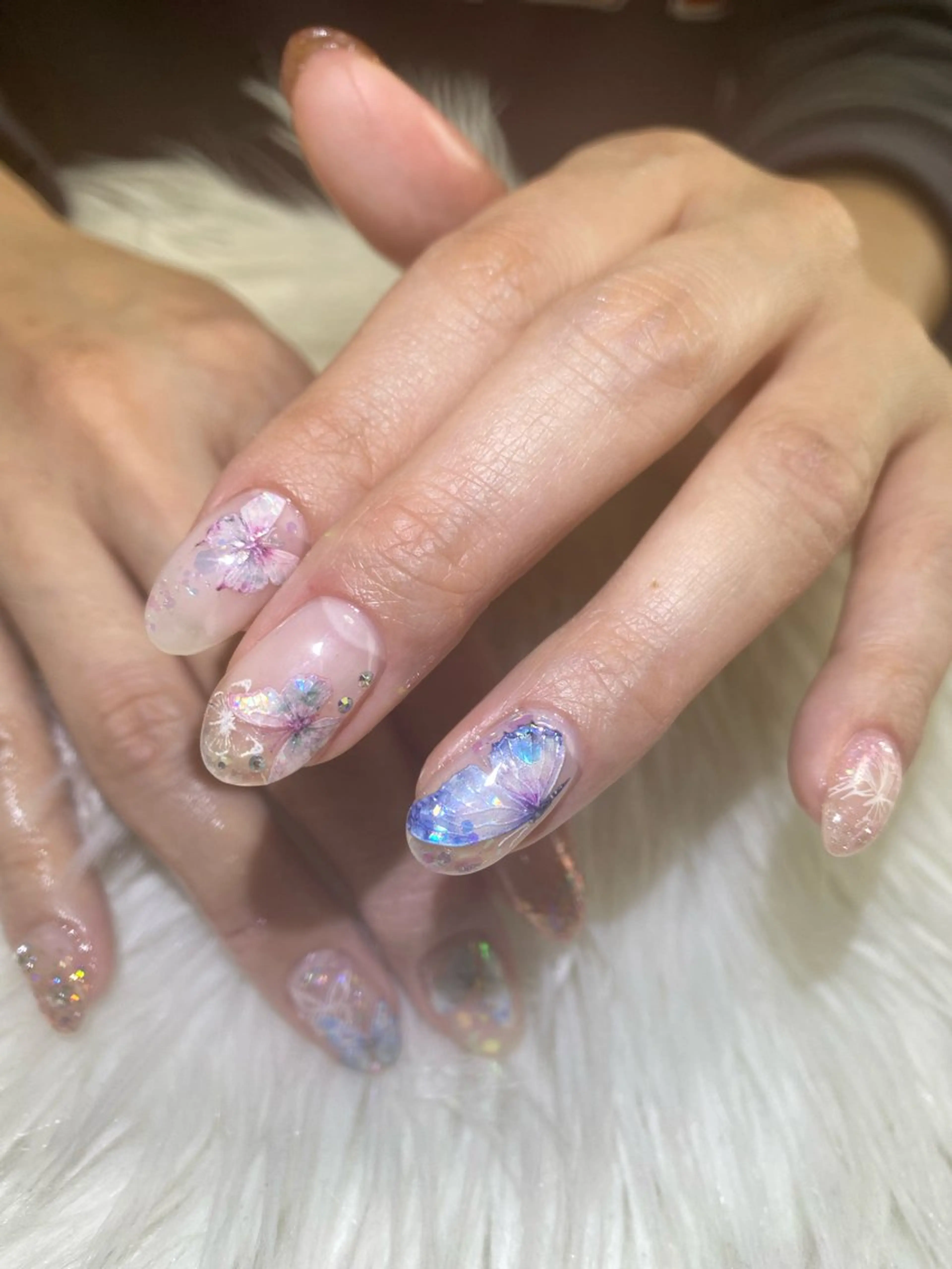 ネイル クリアネイル Esthetic Will所属・will 有希のネイルデザイン