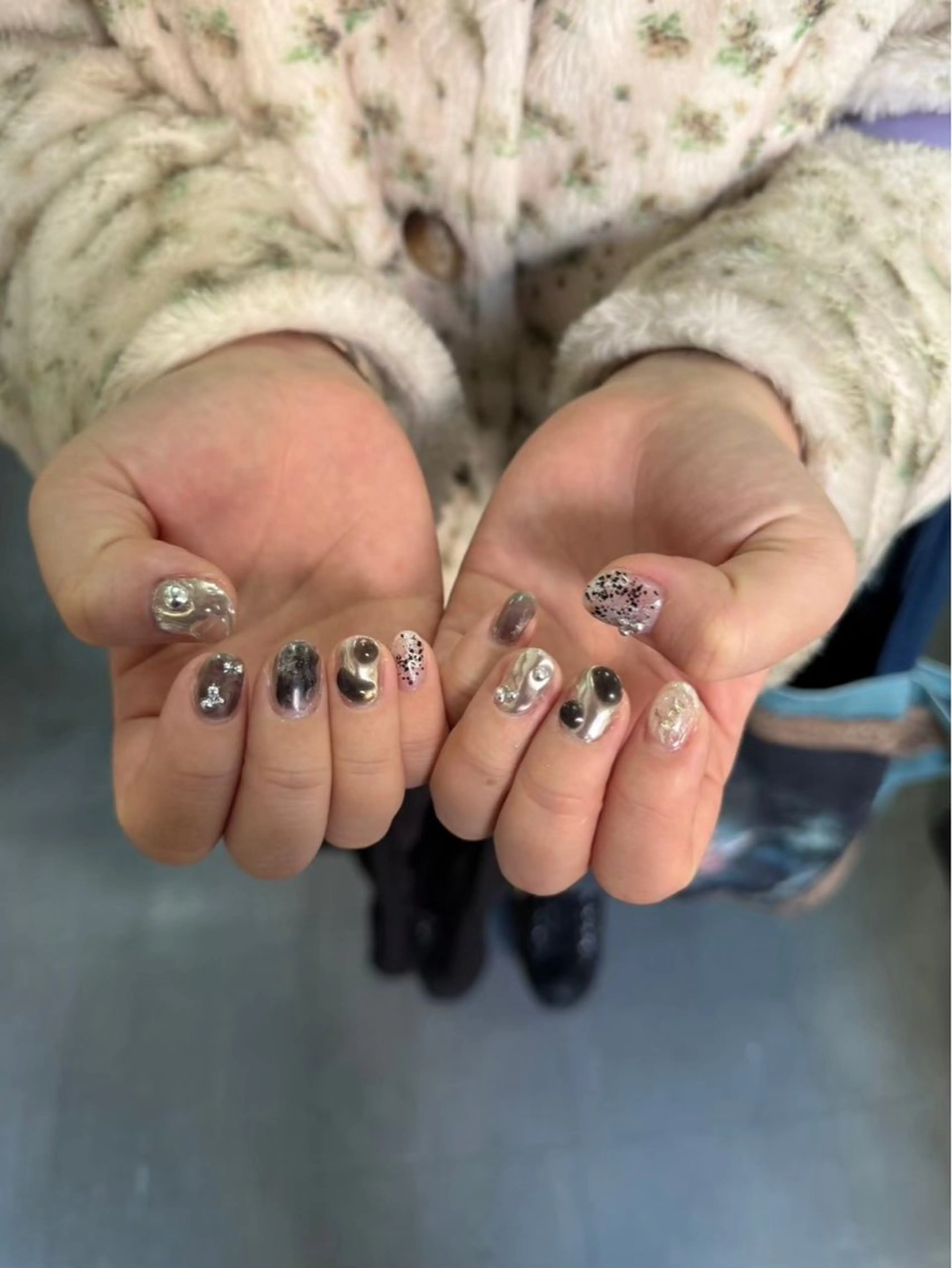 ネイル ハンドネイル フットネイル 堤 ノアのネイルデザイン