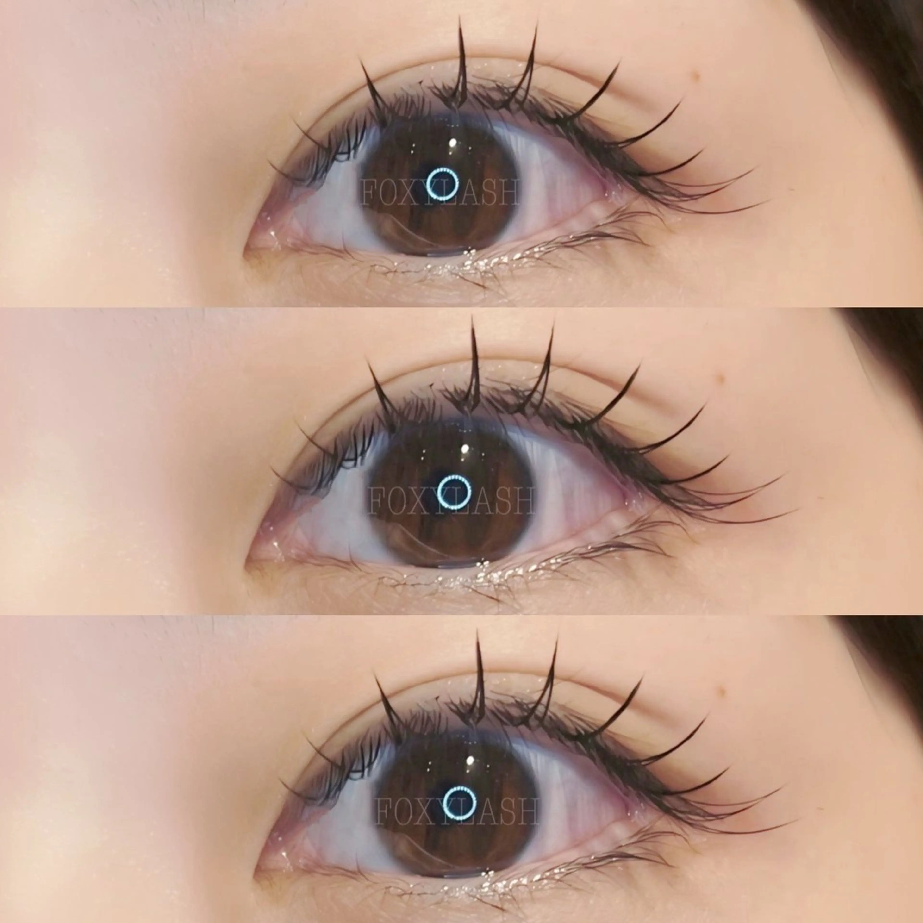 マツエク・マツパ 束感まつ毛 マツエク FOXYLASH難波 kitamuraのマツエク・マツパデザイン