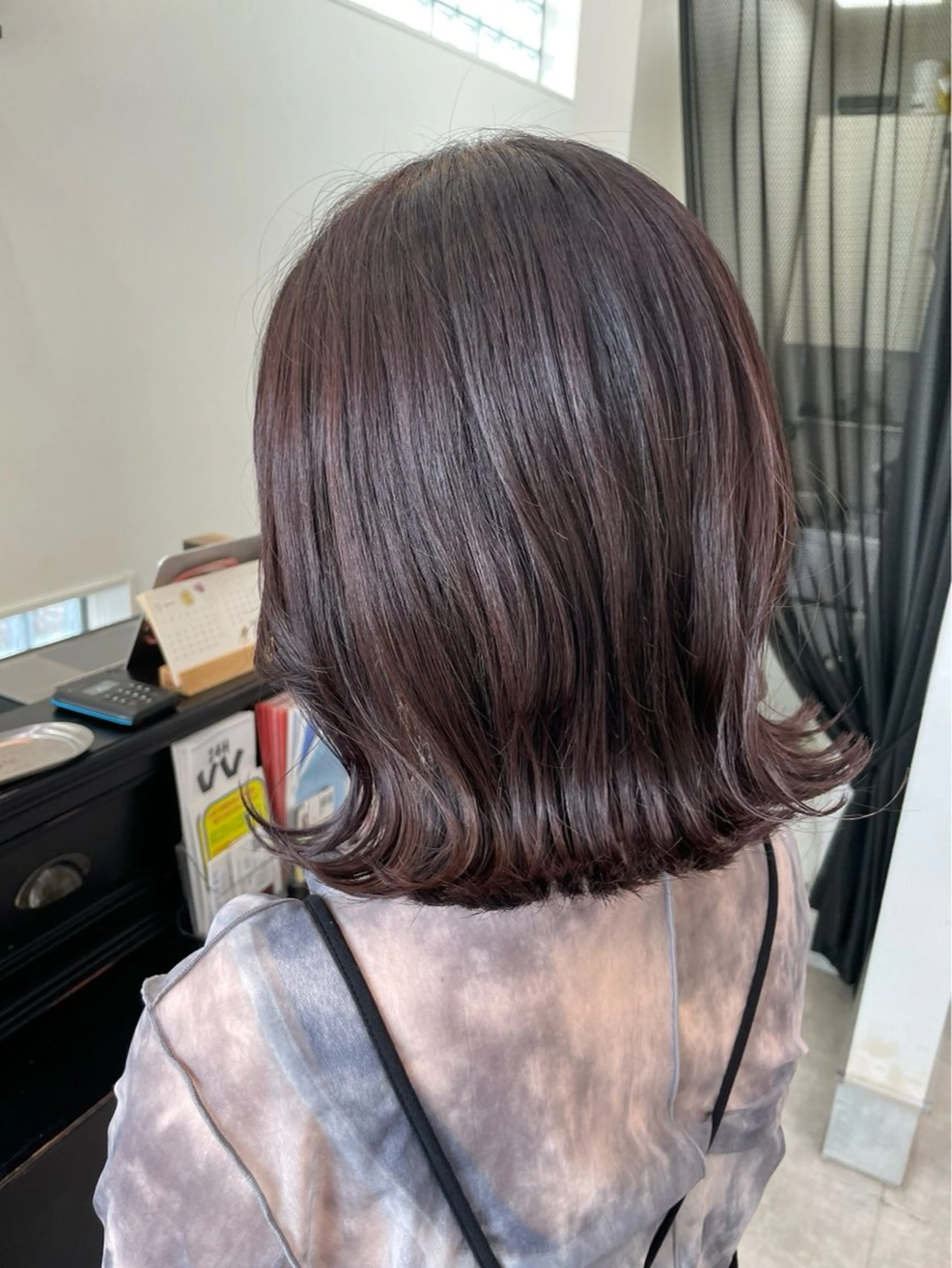 ワンメイクヘアカラーの写真