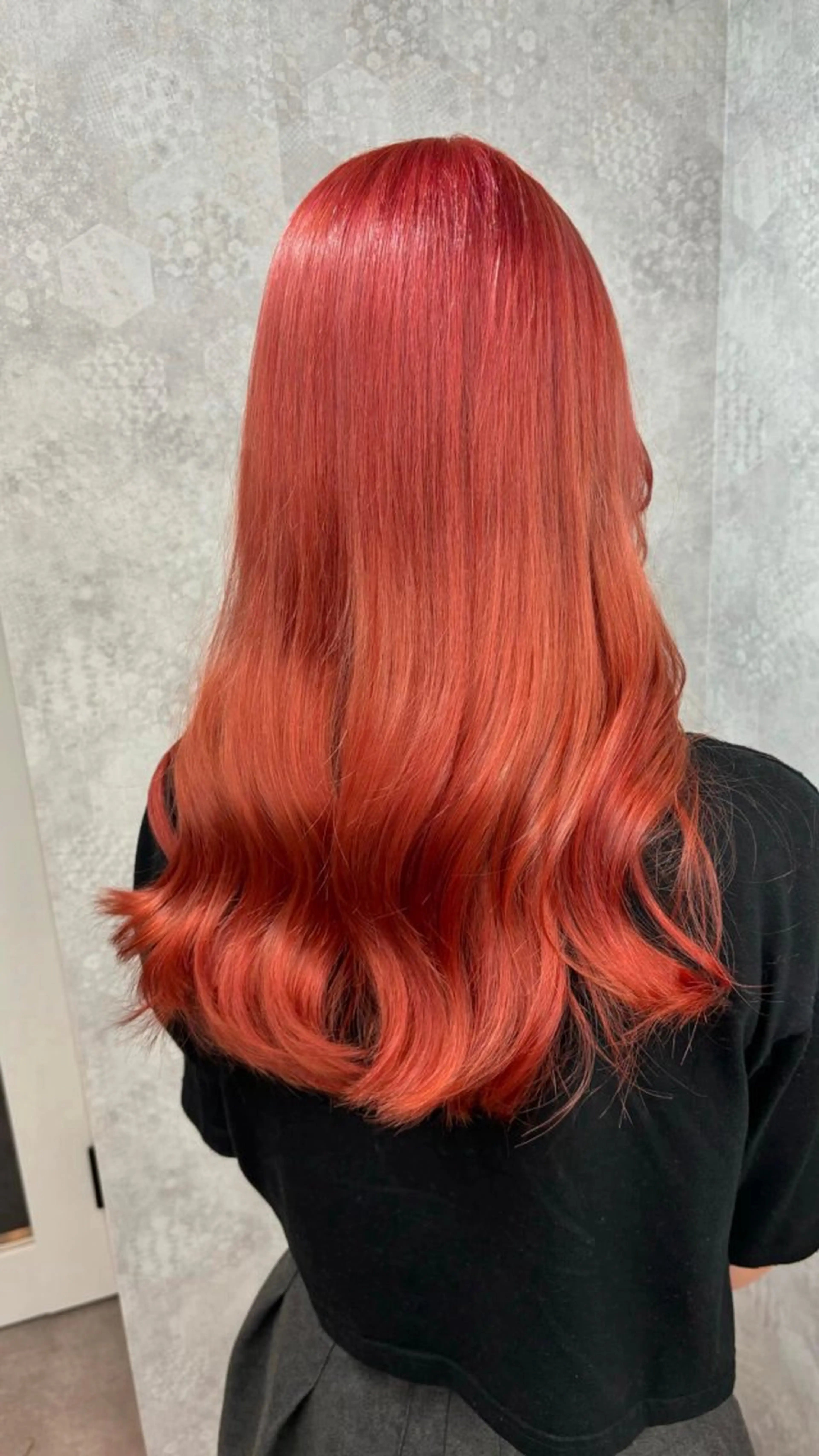 セミロング カラー ヘアアレンジ ヘアカラー トリートメント ヘアセット 💕ブリーチ/ヘアメ 🎀YUUKAのヘアスタイル