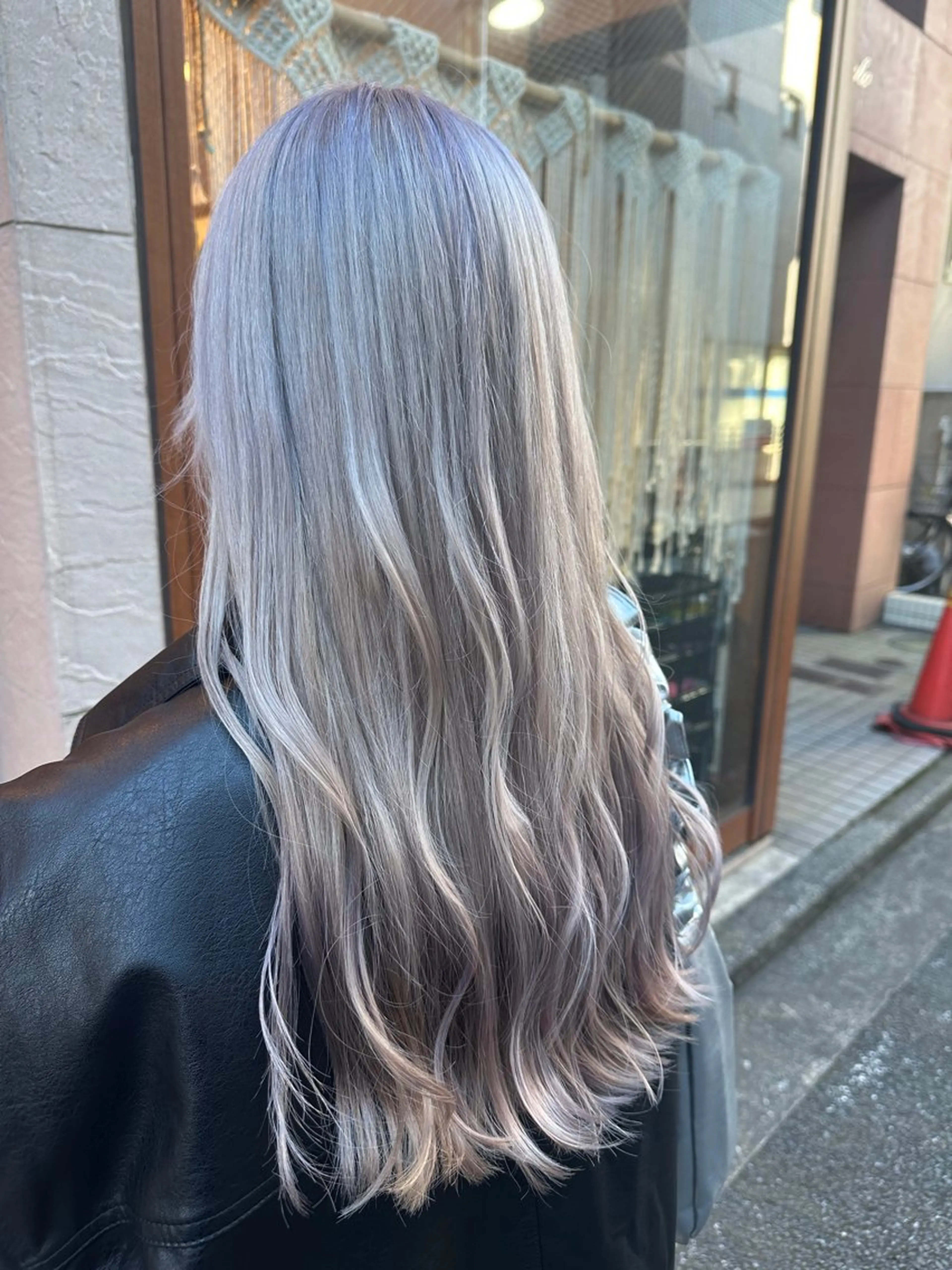 ロング カット ヘアカラー なずな 🧚のヘアスタイル