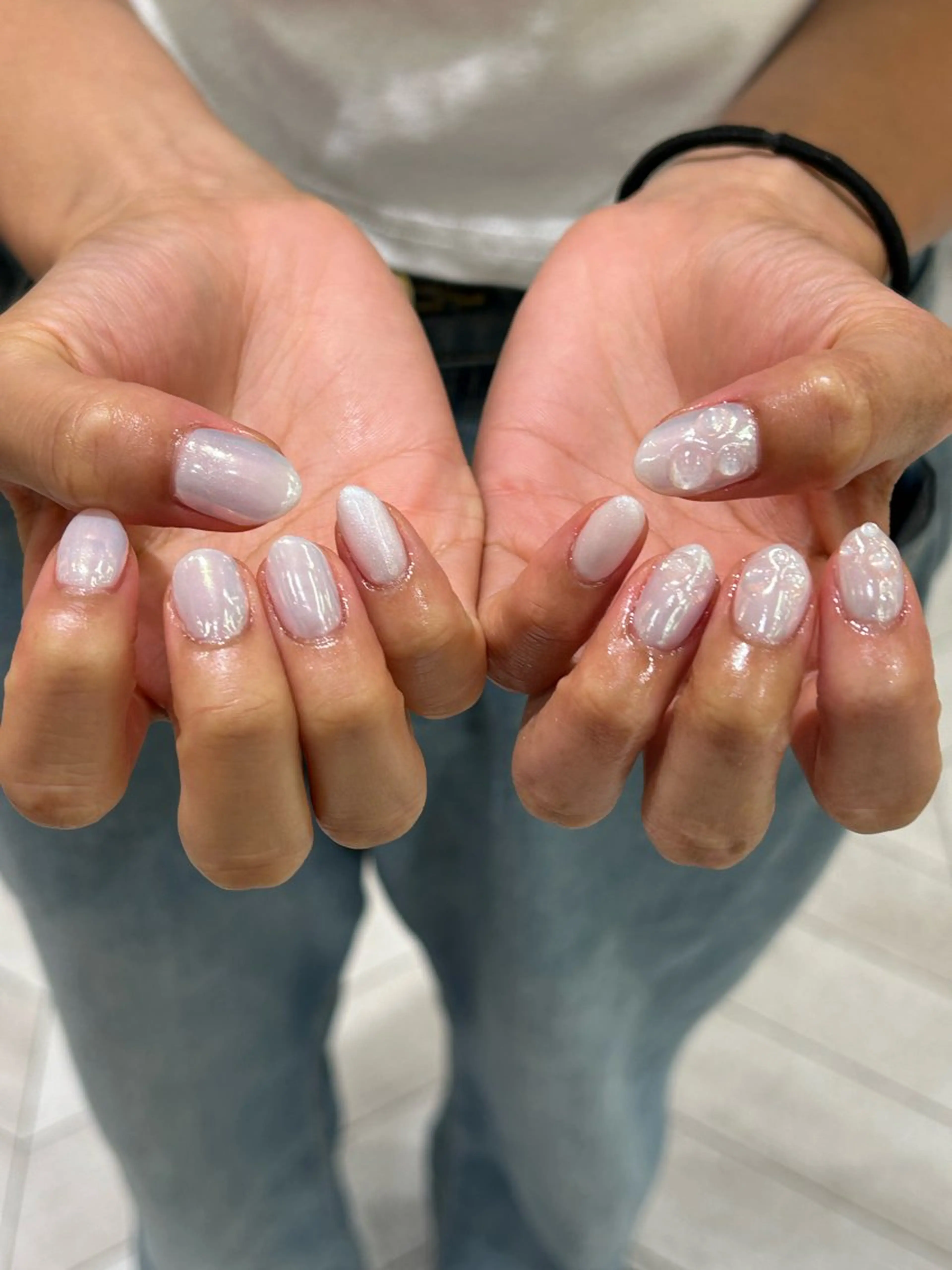 ネイル ꪆৎ平行アーチ ྀི ワカナの眉毛・アイブロウイメージ