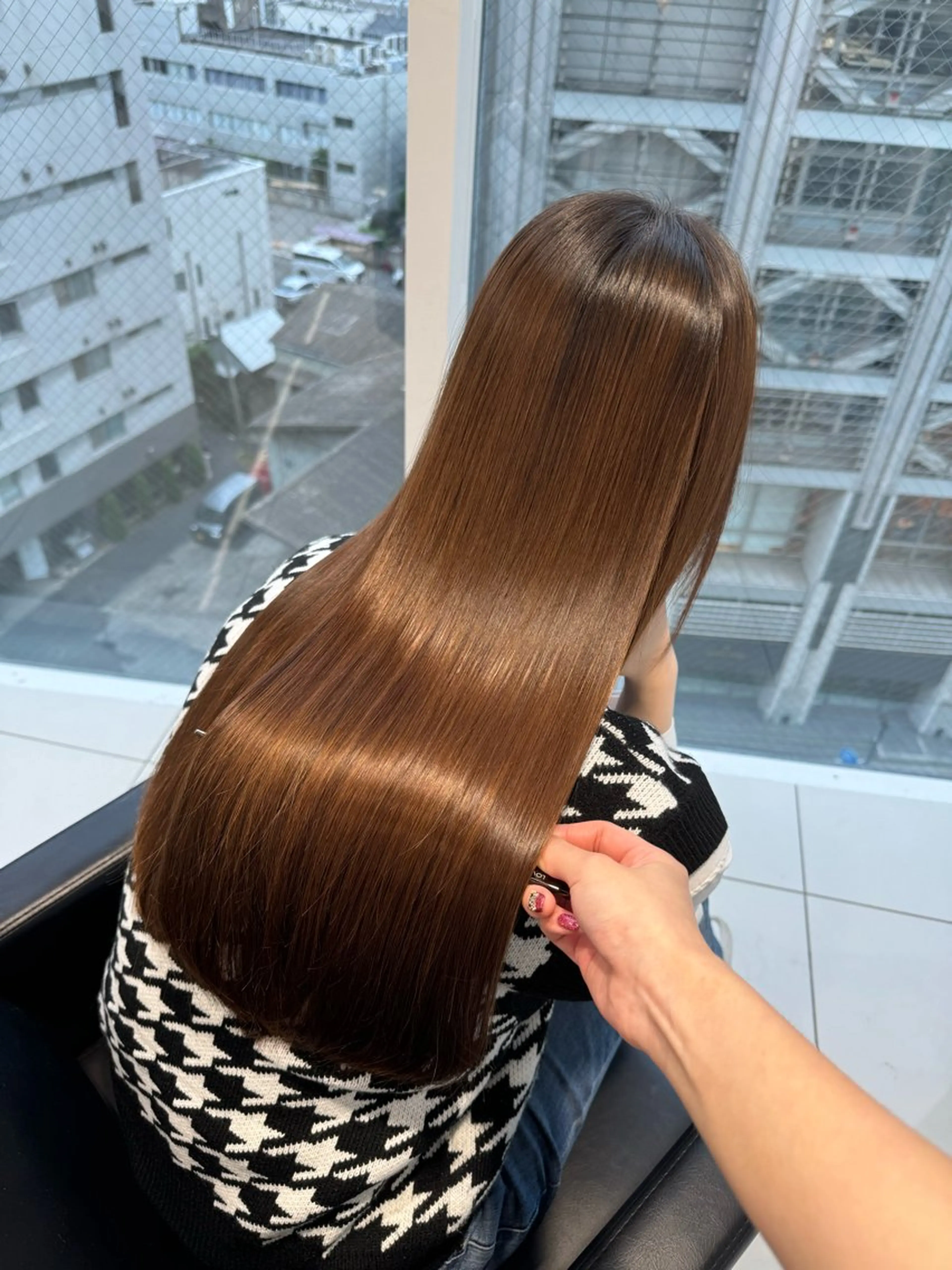 ロング トリートメント 縮毛矯正 トリートメント AOl所属・🫧艶髪🪽 Karinのヘアスタイル