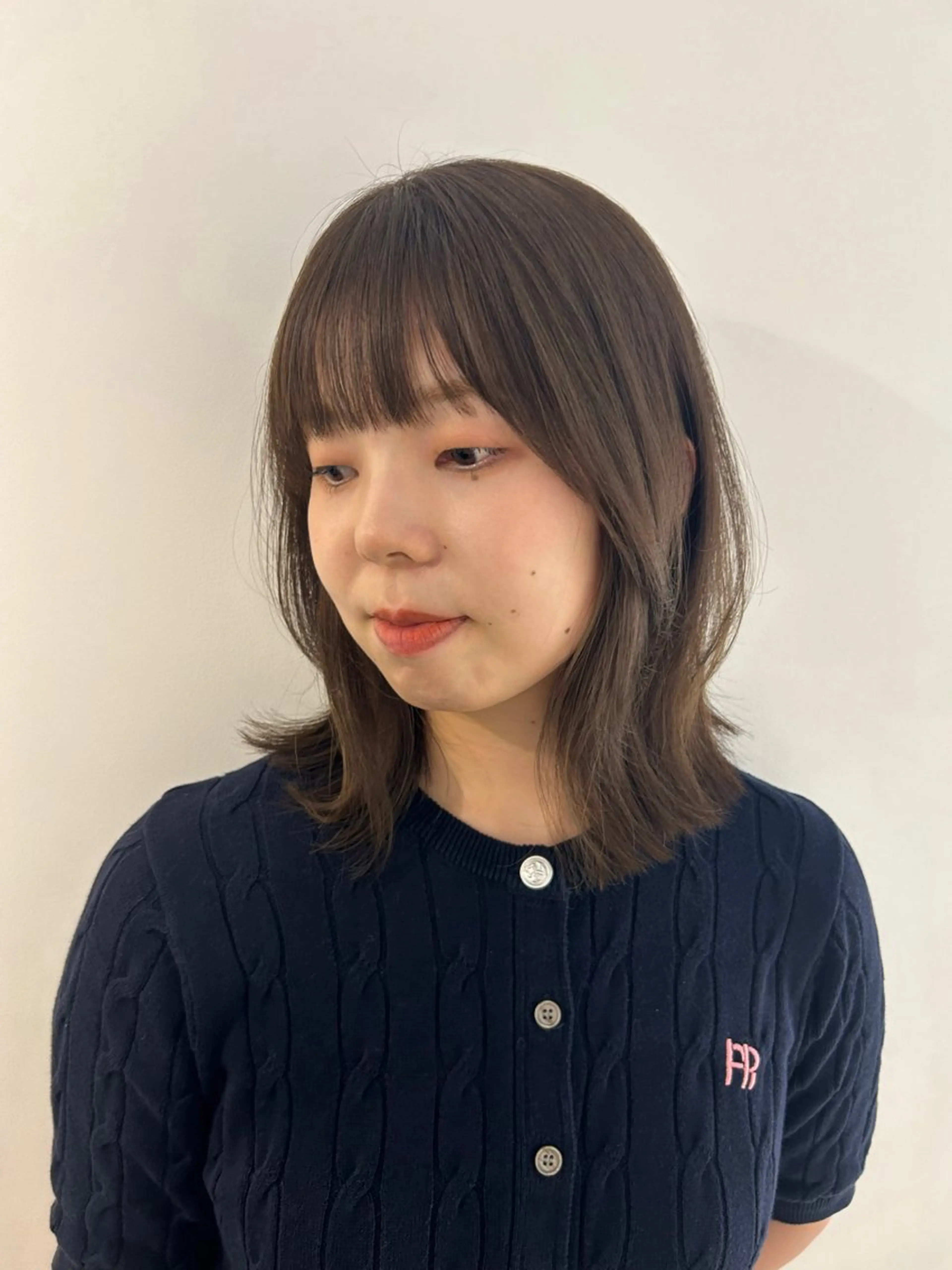 ミディアム Ata.所属・kubo nozomiのヘアスタイル