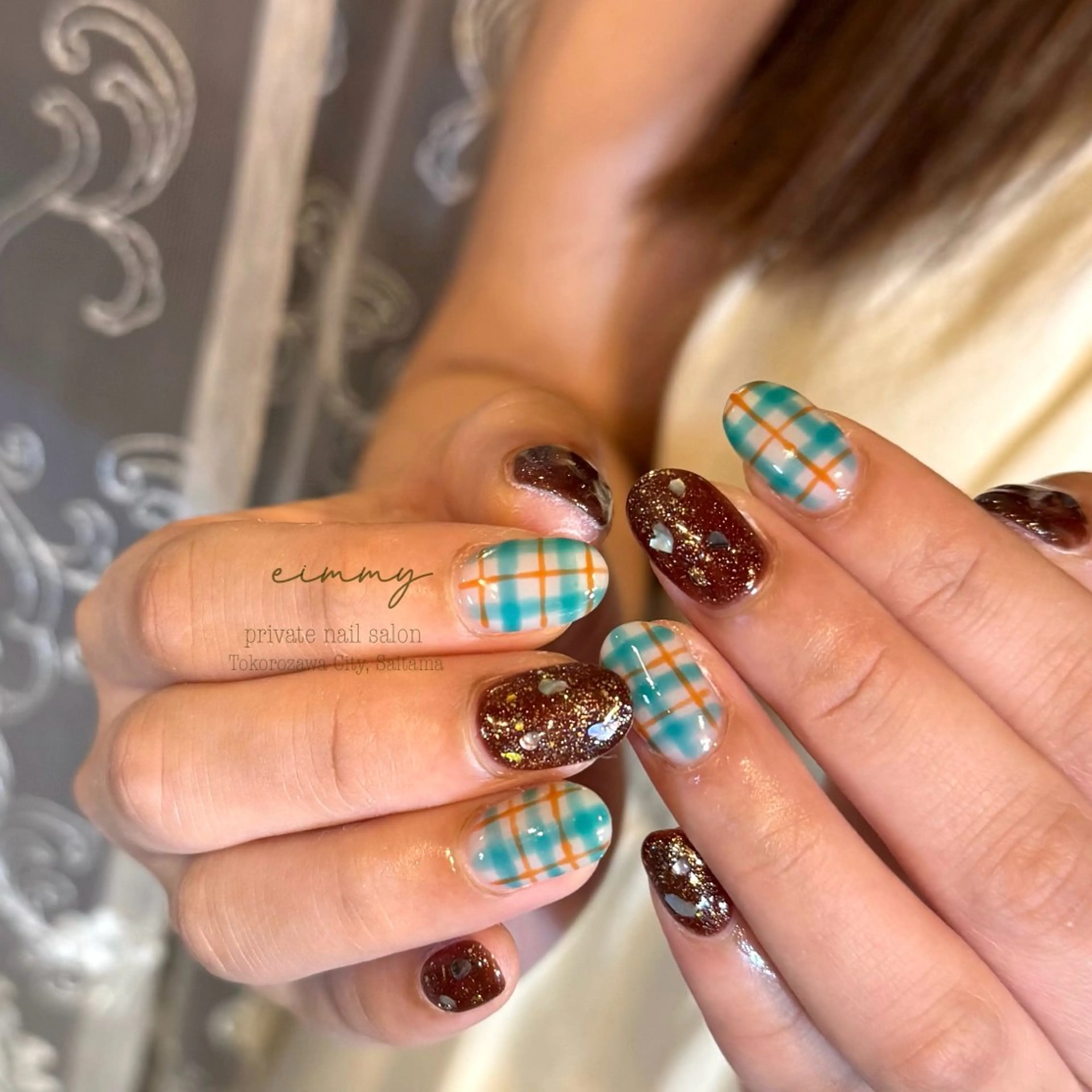 ネイル ジェルネイル ニュアンスネイル eimmy【所沢】 mayuのネイルデザイン