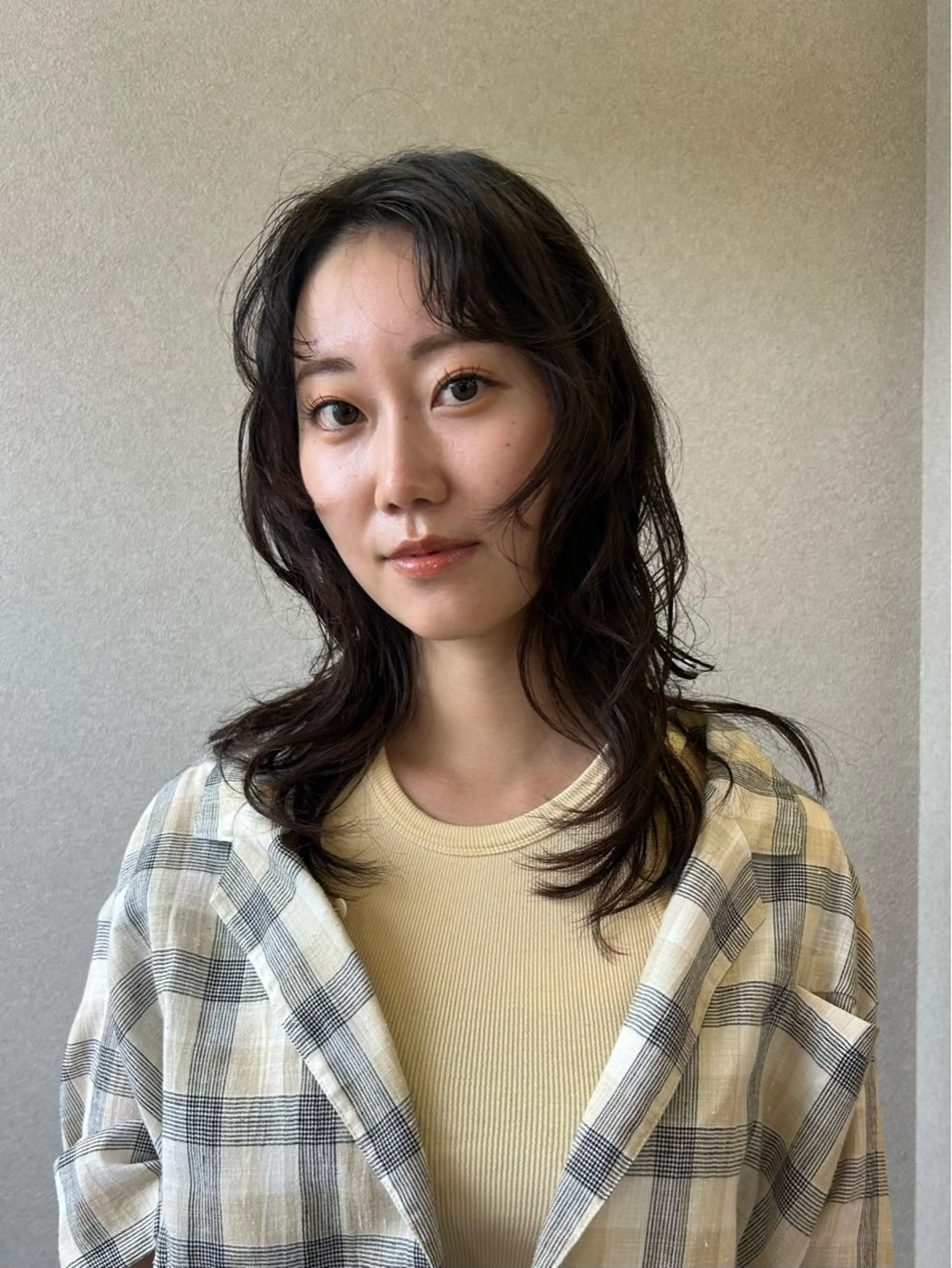 カット＋リタッチカラーの写真