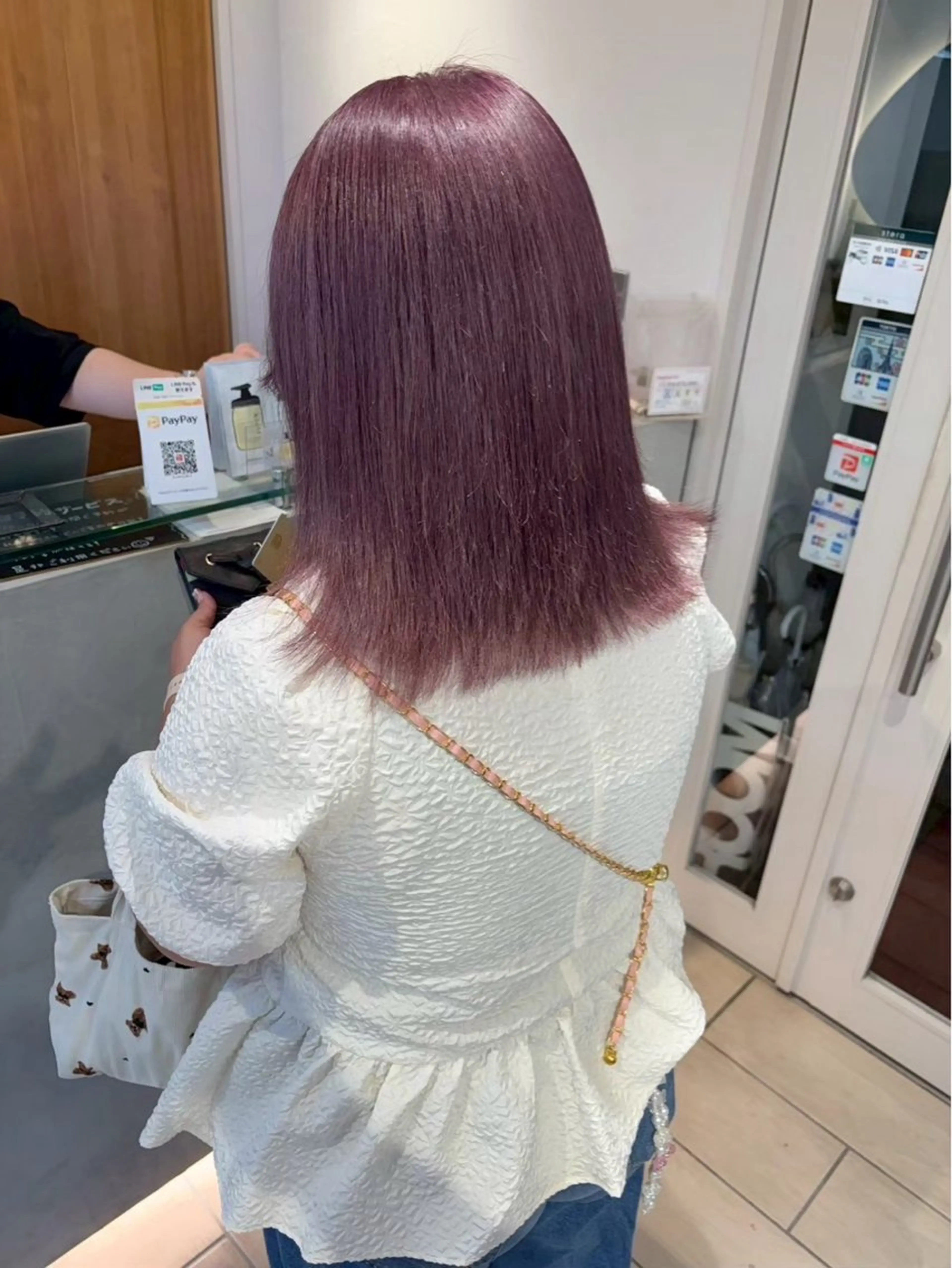 カラー 鈴木 珠奈のヘアスタイル