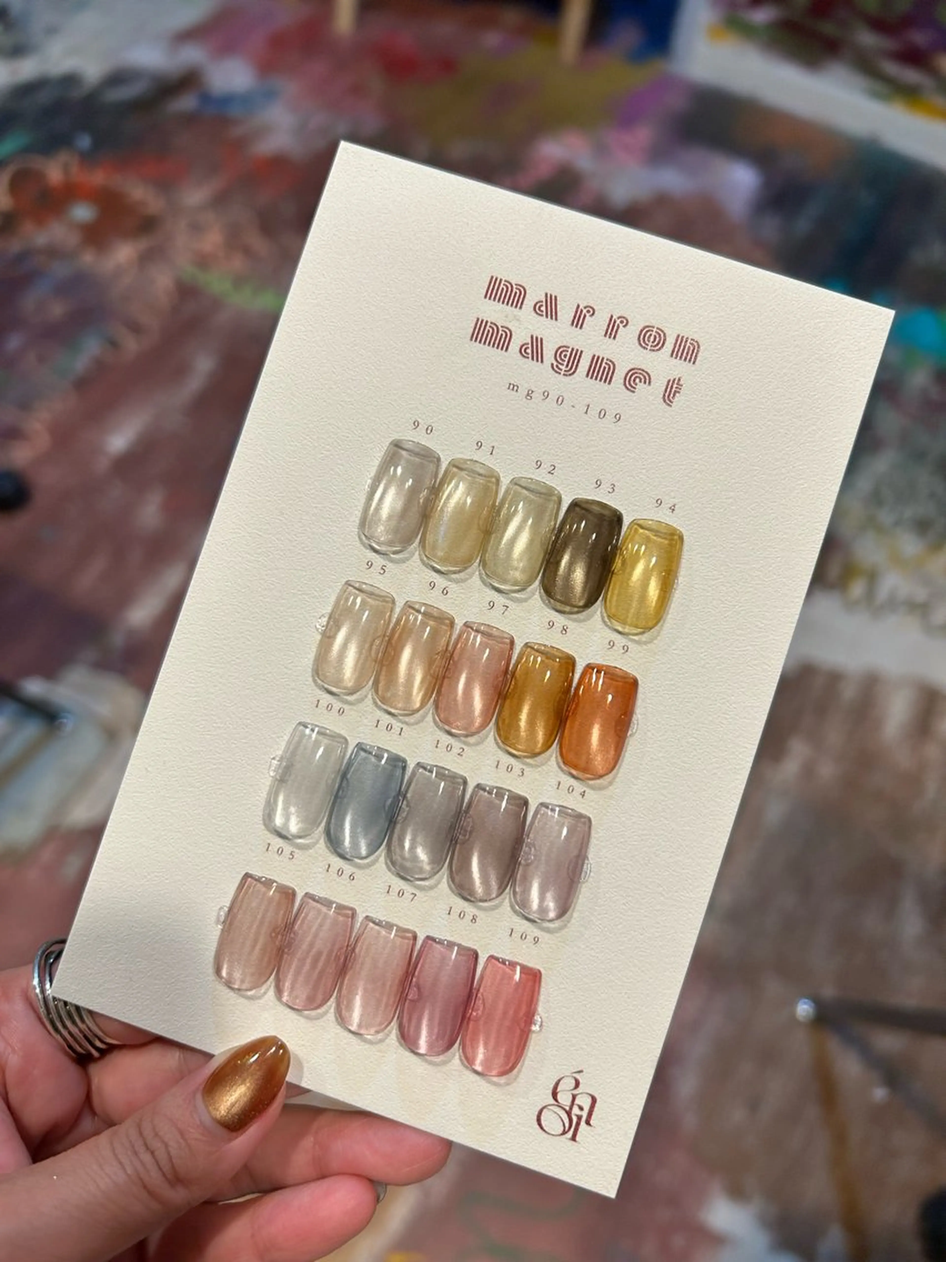 ネイル マグネットネイル ハンドネイル ハンドケア Ainchi nail所属・＊ misa ＊のネイルデザイン