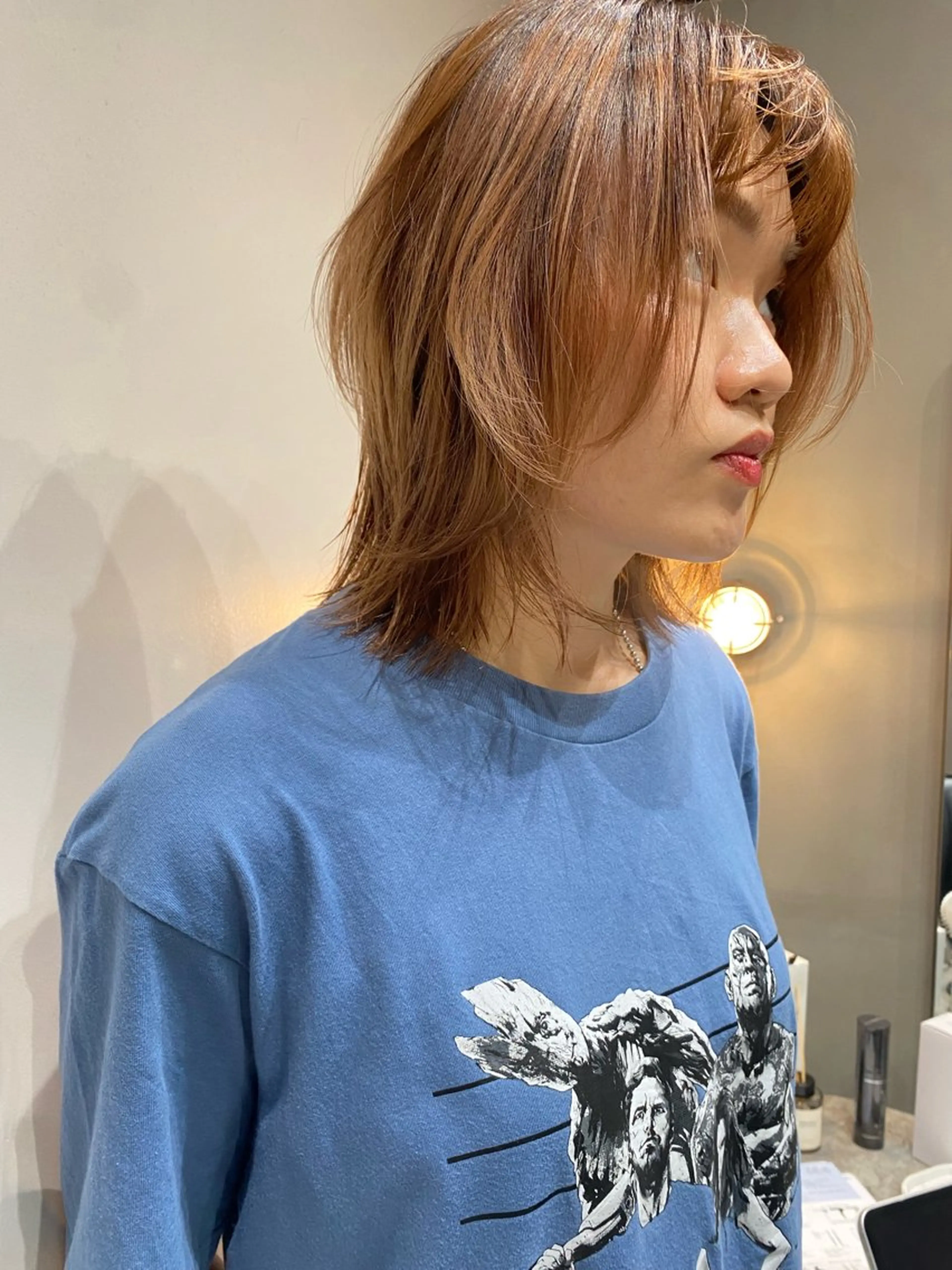 ミディアム ボブレイヤー ボブ レイヤーカット Celan所属・ボブパーマ無料 /yuukiのヘアスタイル