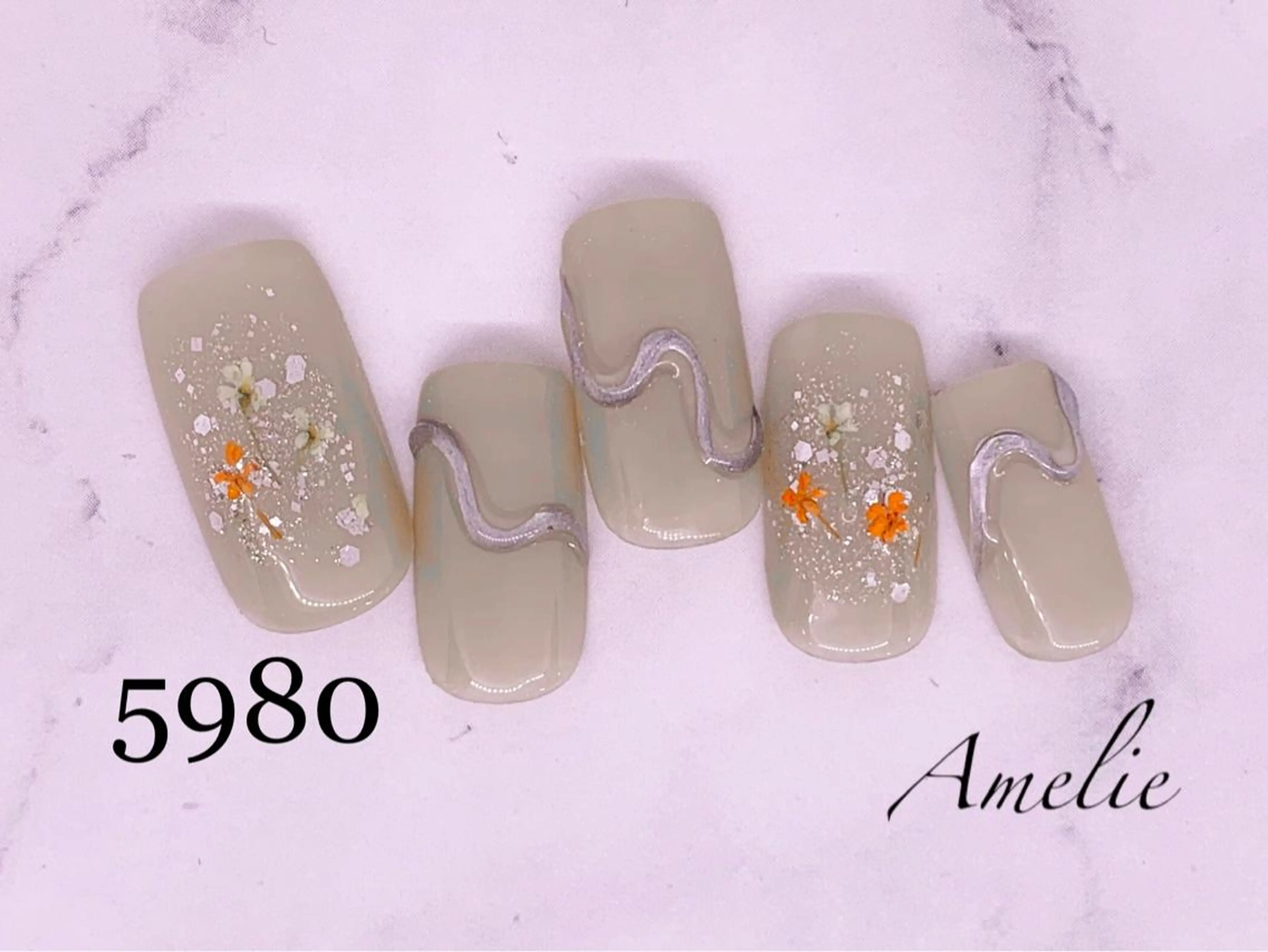 ネイル ハンドネイル いちじゅう あおいのネイルデザイン