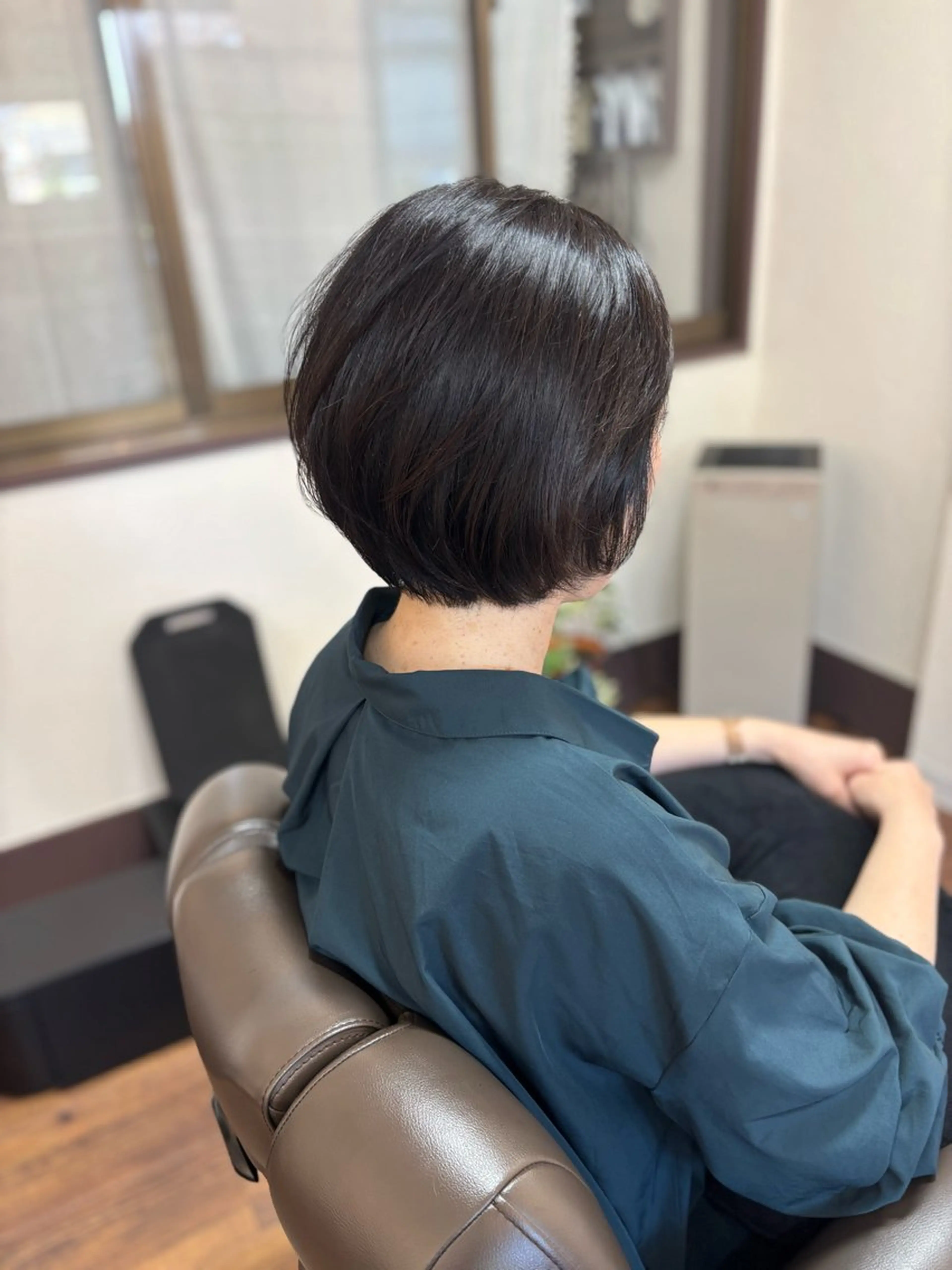 ショート JIU所属・池岡 洋子のヘアスタイル