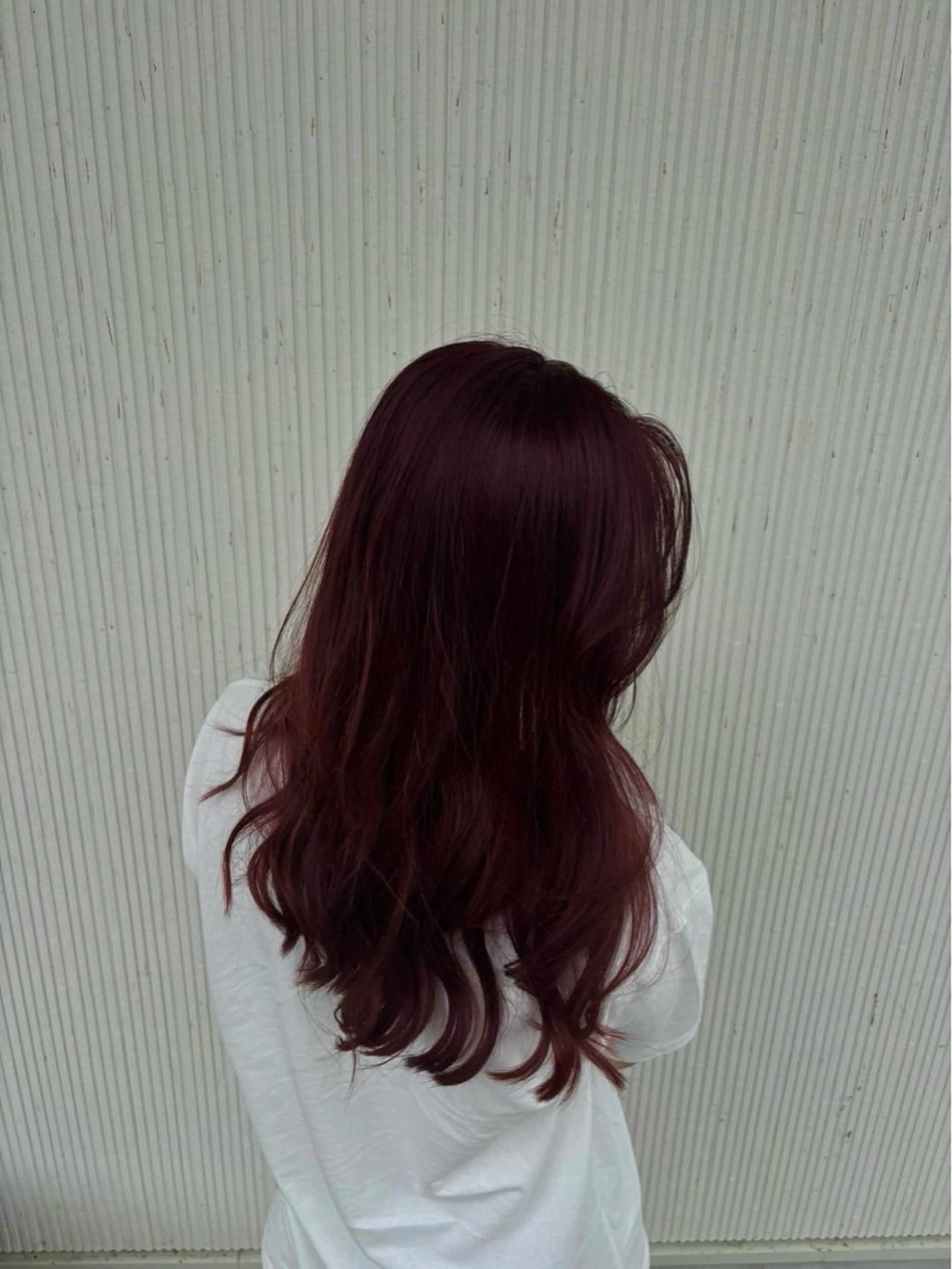 ロング カラー ブリーチ/ベージュ /レイヤー/ひよりのヘアスタイル