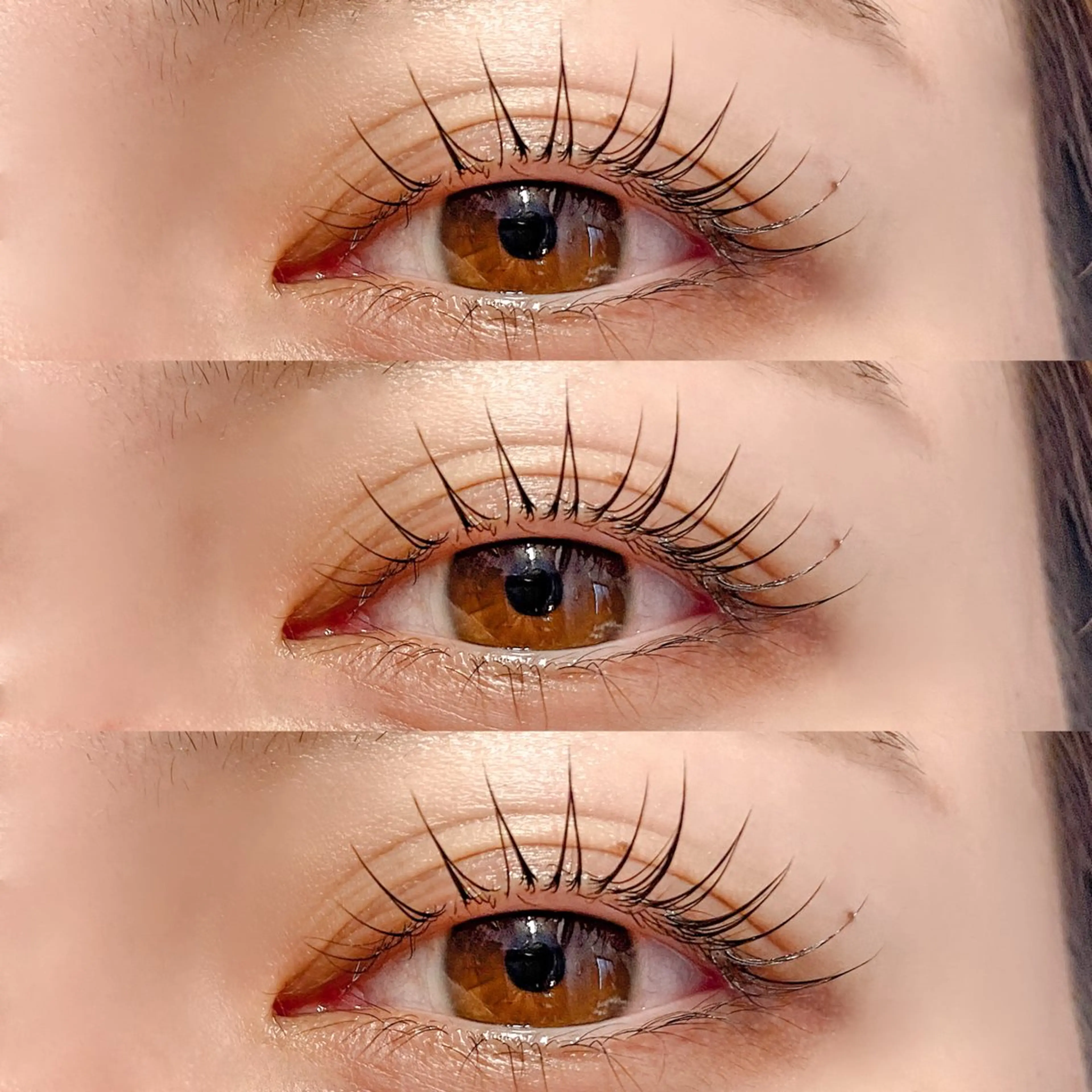 マツエク・マツパ 束感まつ毛 まつげパーマ 一重×まつ毛パーマ マツパ 大人の為のデザイン 🫧Misuzuの眉毛・アイブロウイメージ