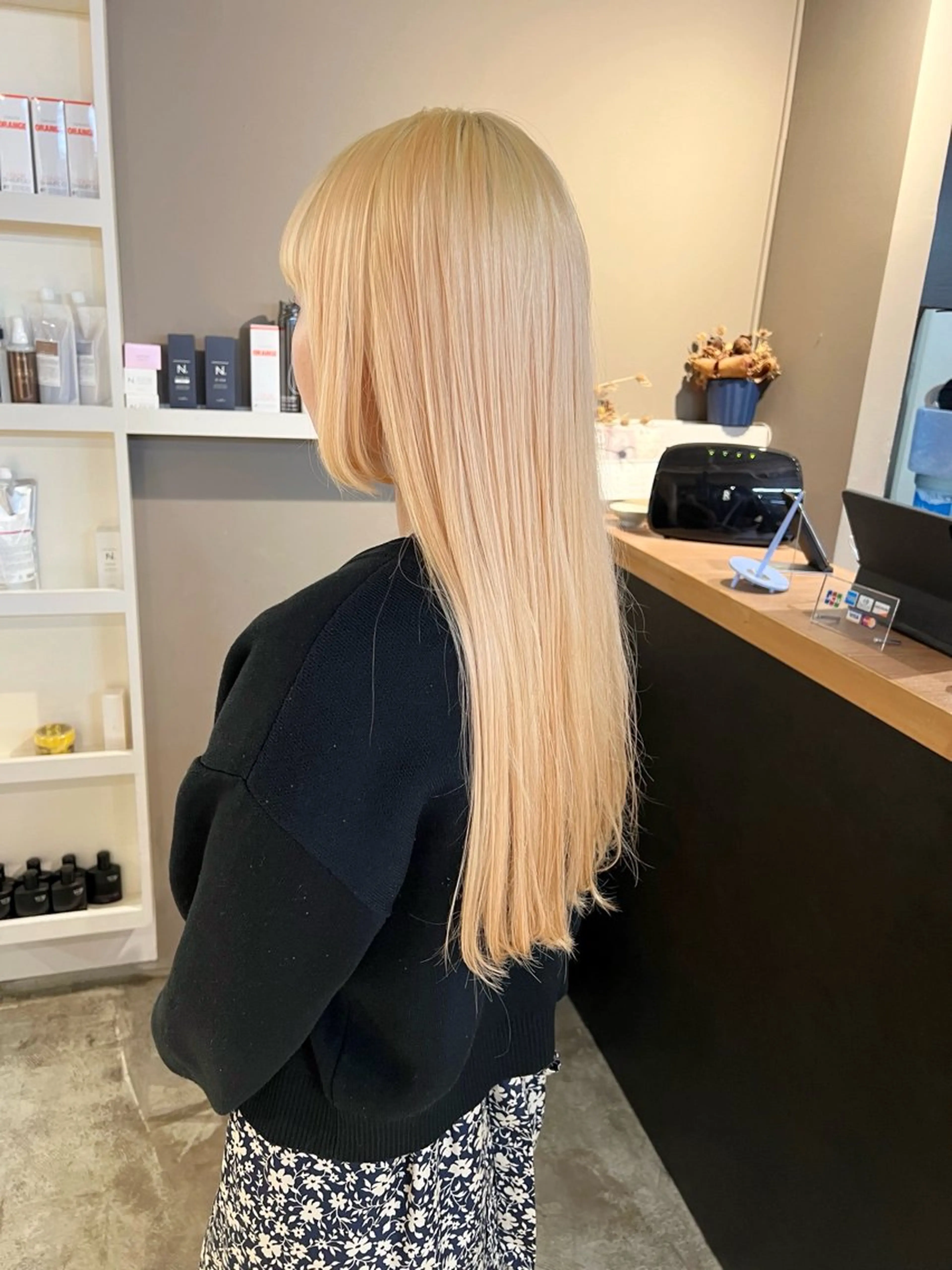 ロング カラー daiki 原宿のヘアスタイル