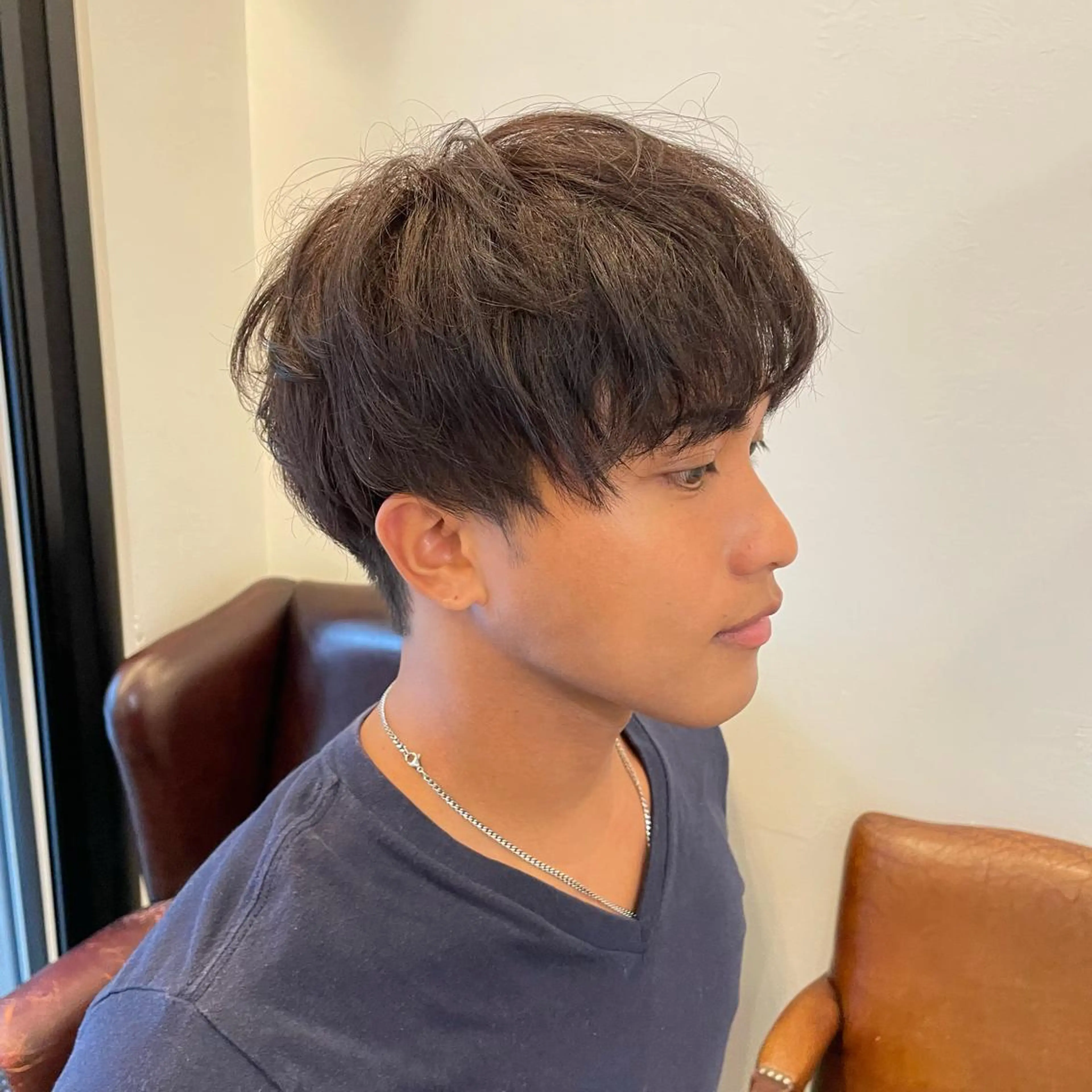 ショート メンズ マッシュ 畠山 渚のヘアスタイル