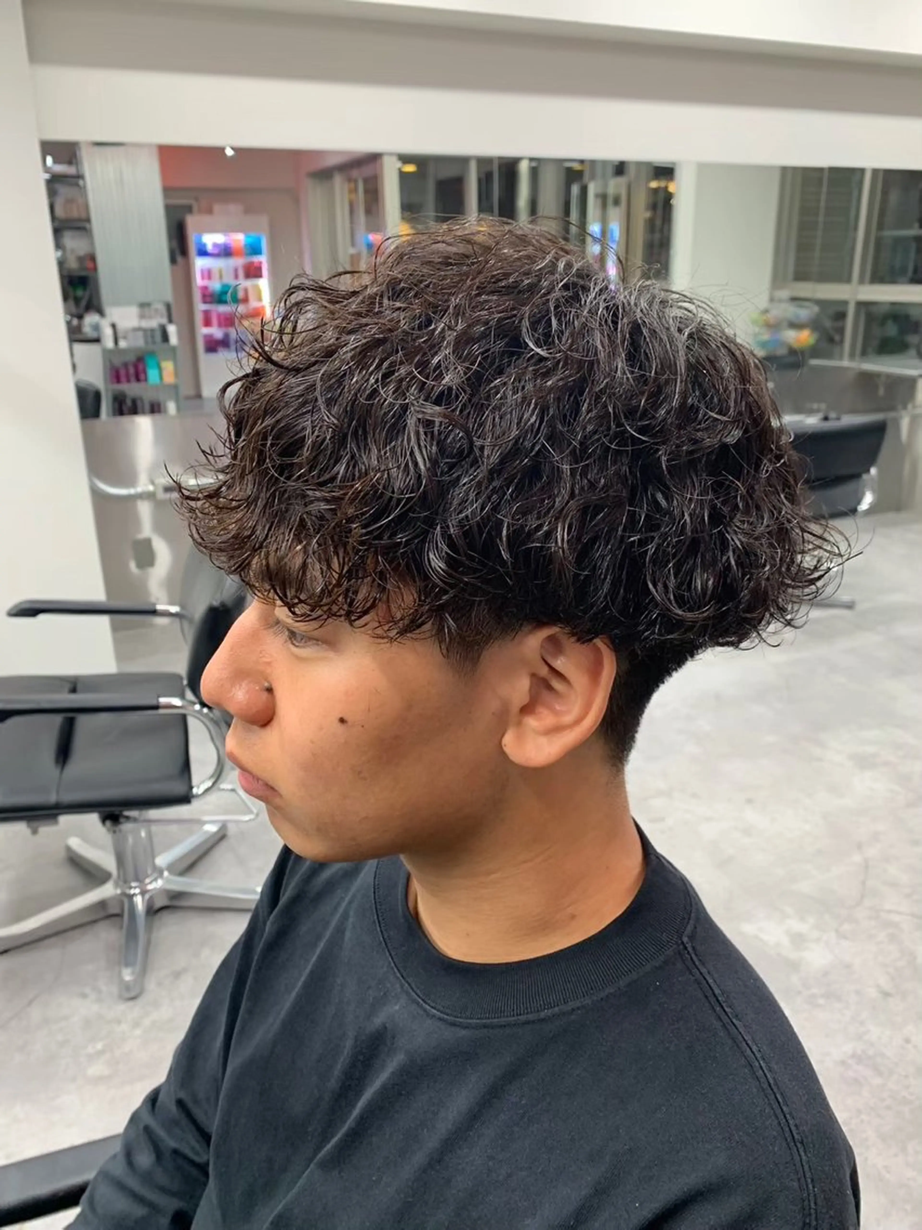 ショート カラー パーマ メンズ キッズ カット パーマ パーマ支持率No.1 ❤️‍🔥安成弾のヘアスタイル