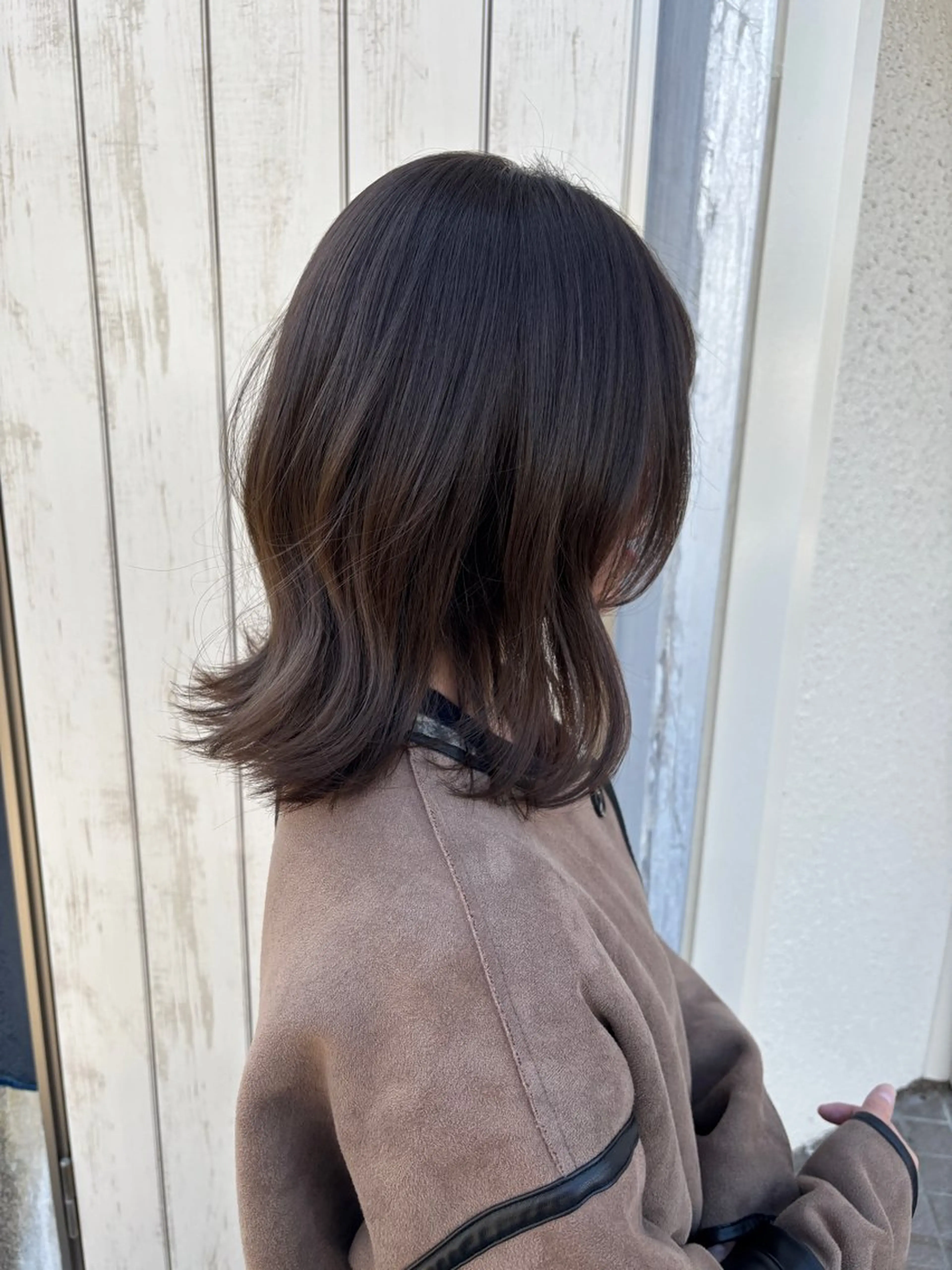 ミディアム カラー ブリーチカラー🤍 髪質改善🌟のヘアスタイル