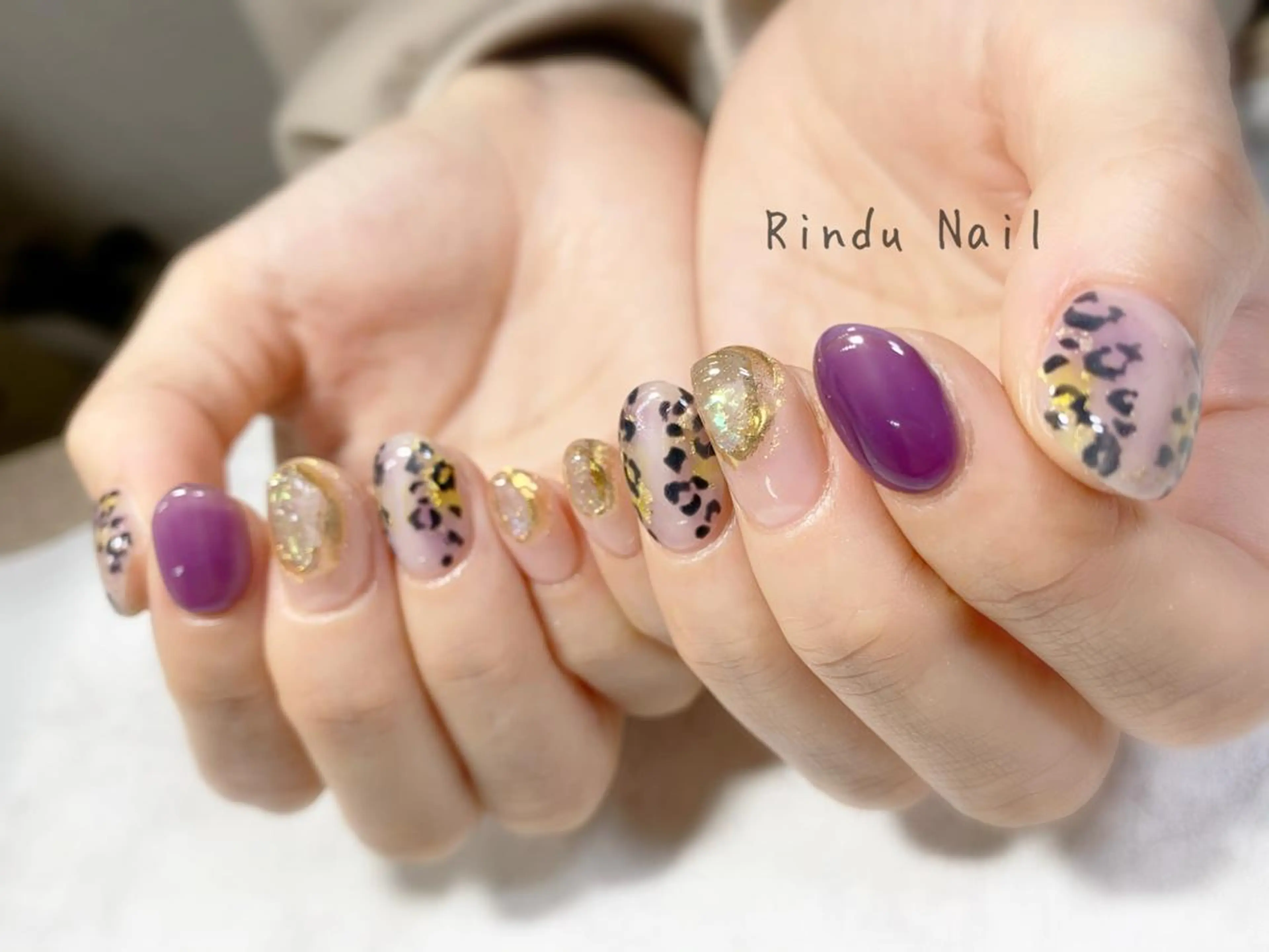 ネイル ニュアンスネイル Rindu Nail 名駅miniのネイルデザイン