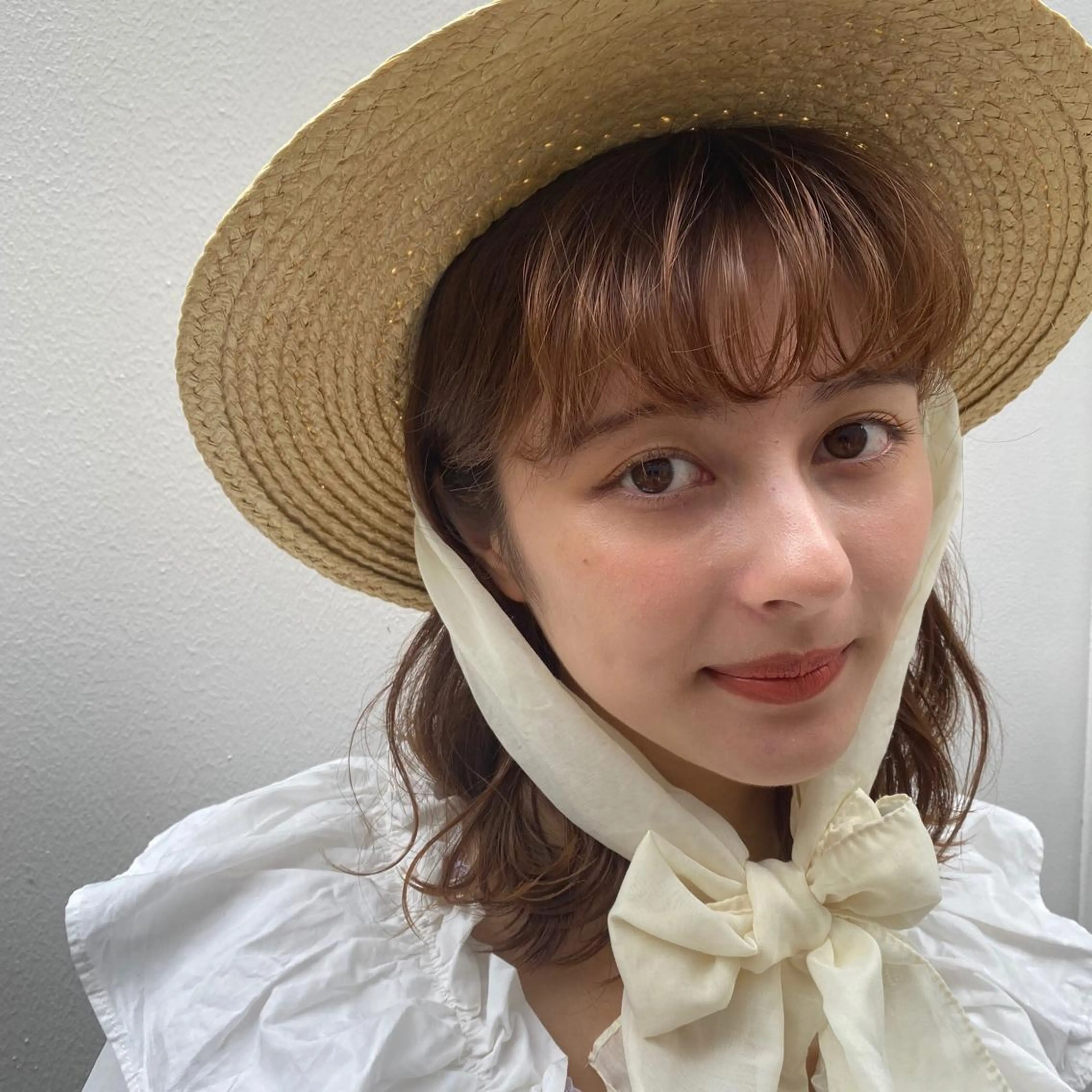 ミディアム 🪭risa 暖色/レイヤー🪭のヘアスタイル