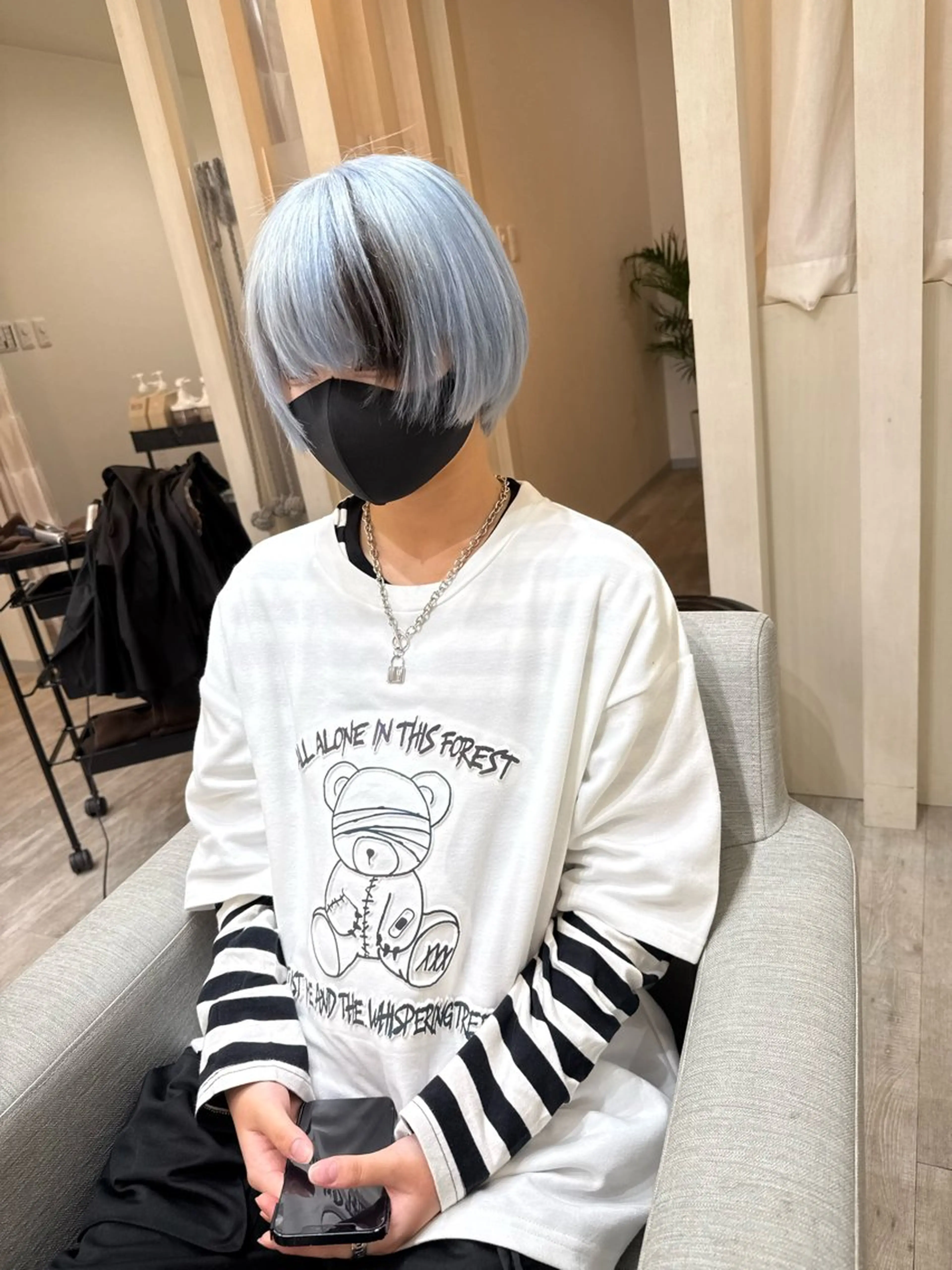 ショート ヘアカラー and K所属・and K 那覇新都心店のヘアスタイル