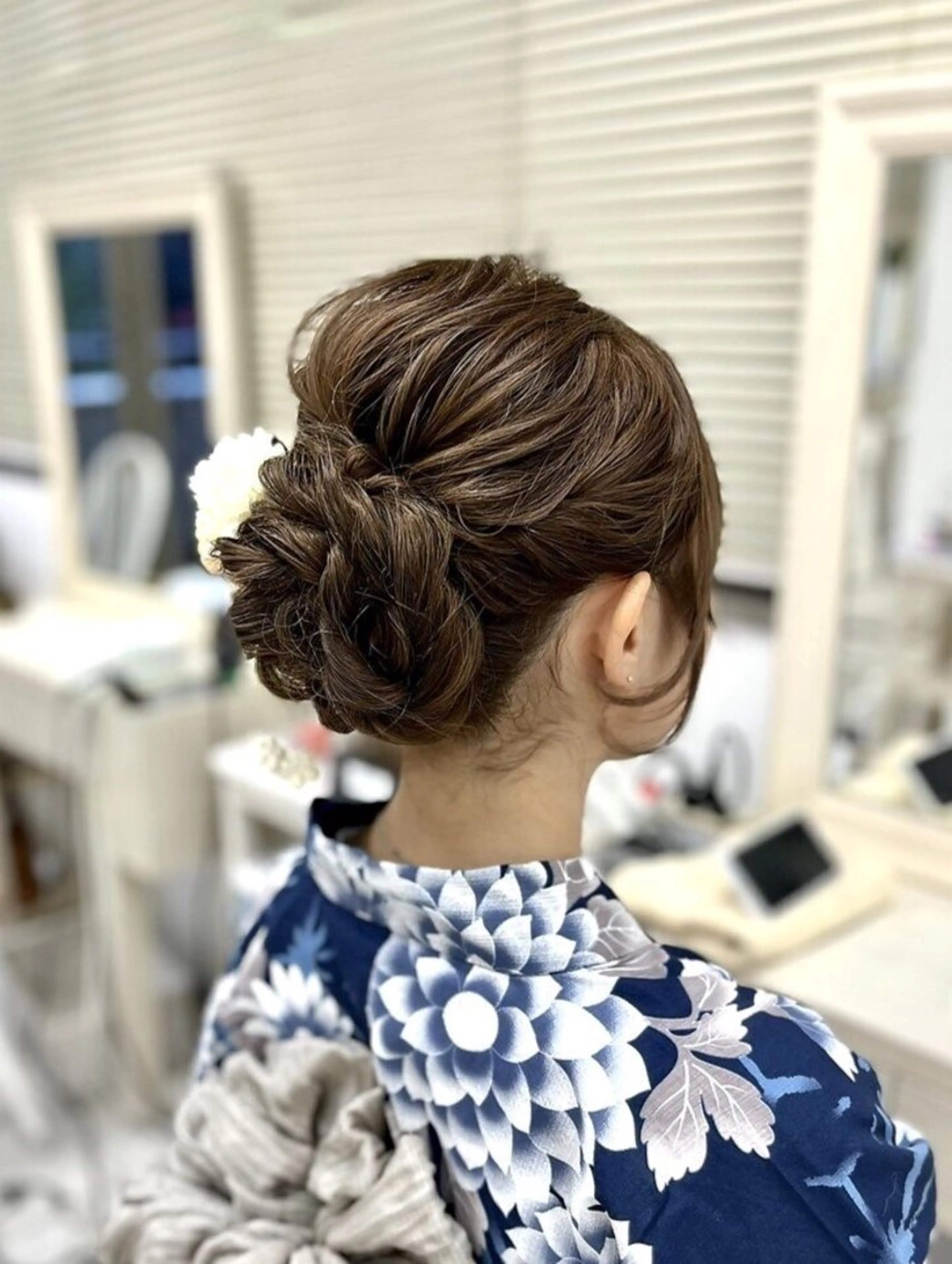 ヘアアレンジ 似合わせヘアメイク 💐オダギリチアキのヘアスタイル