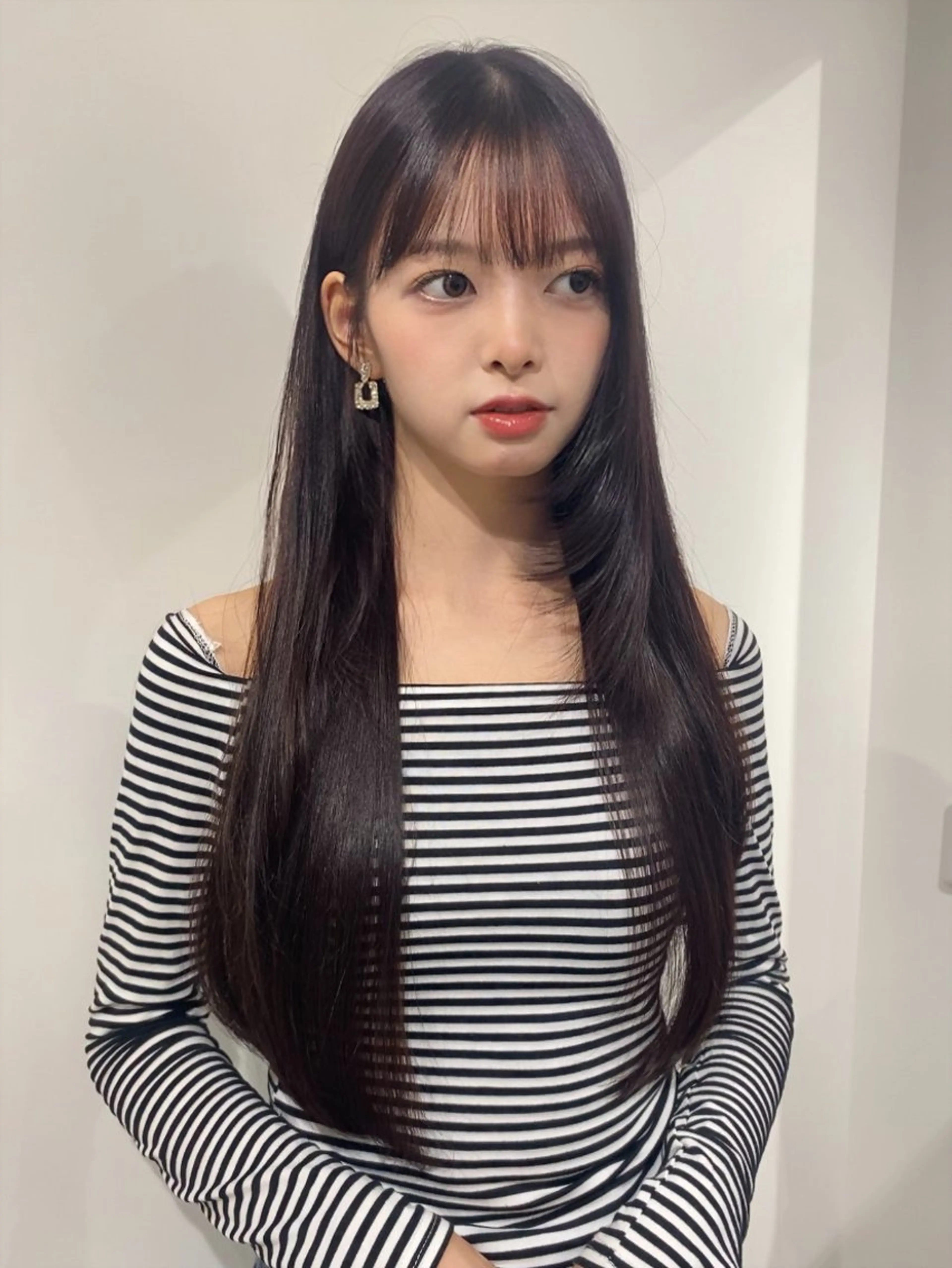 カット✂︎＋縮毛矯正✨梅雨時期必須メニュー/ドライブロープラス料金なしの写真