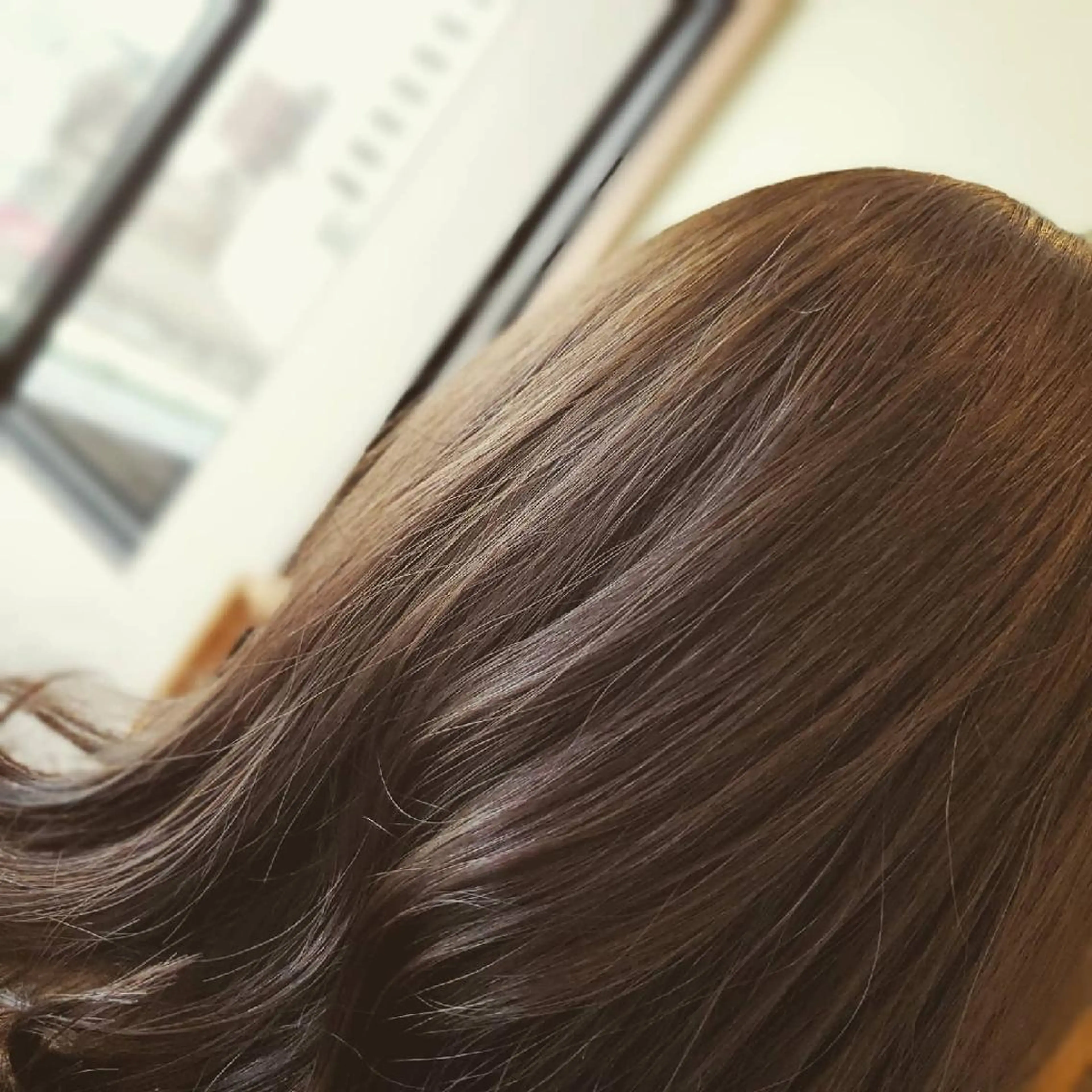 セミロング カット ヘアカラー トリートメント TriumpH天王寺 Makoのヘアスタイル