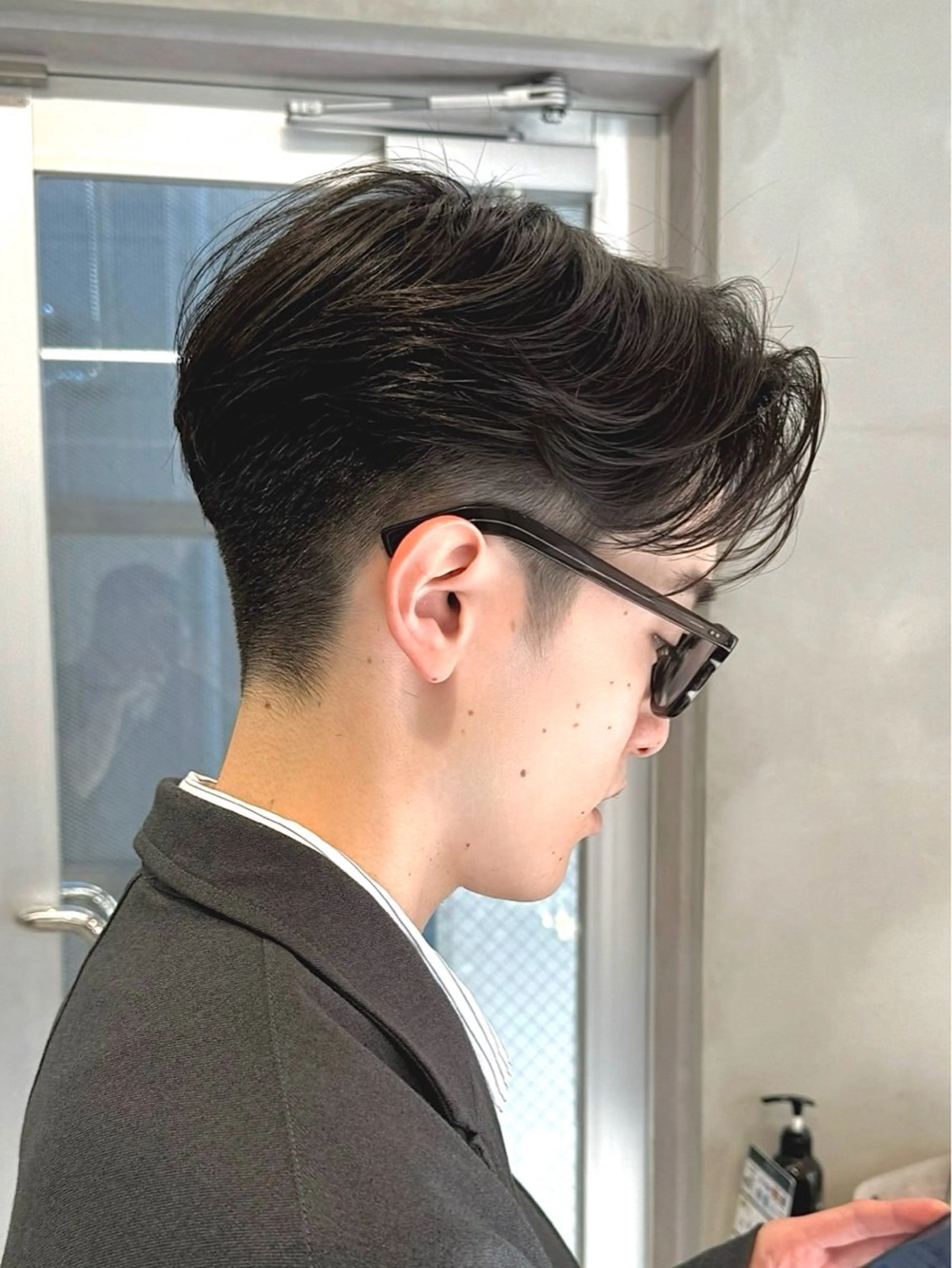 メンズ nicoTOKYO 原宿所属・センターパート /メンズ/海野颯生のヘアスタイル