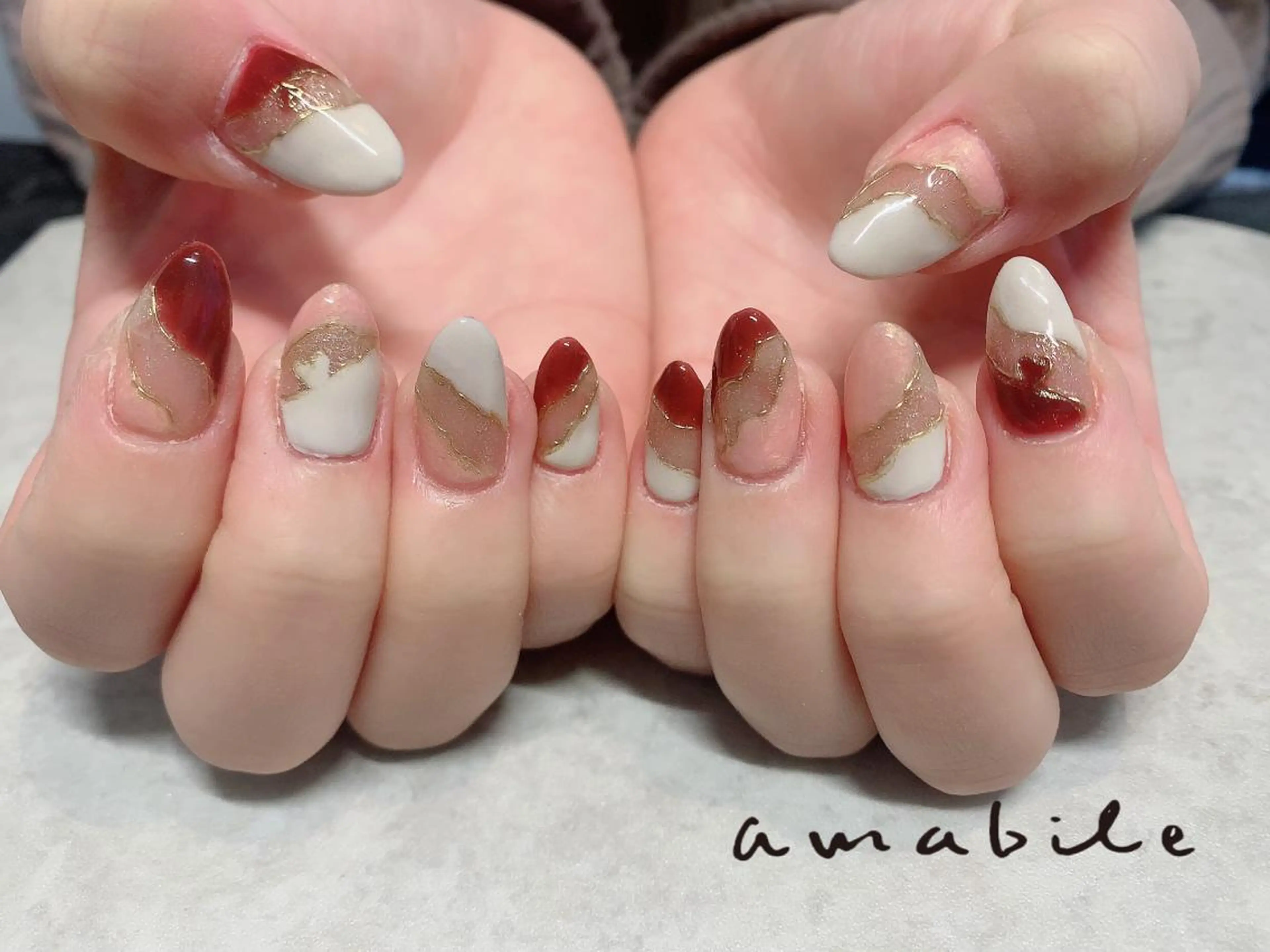 ネイル amabile nailのネイルデザイン